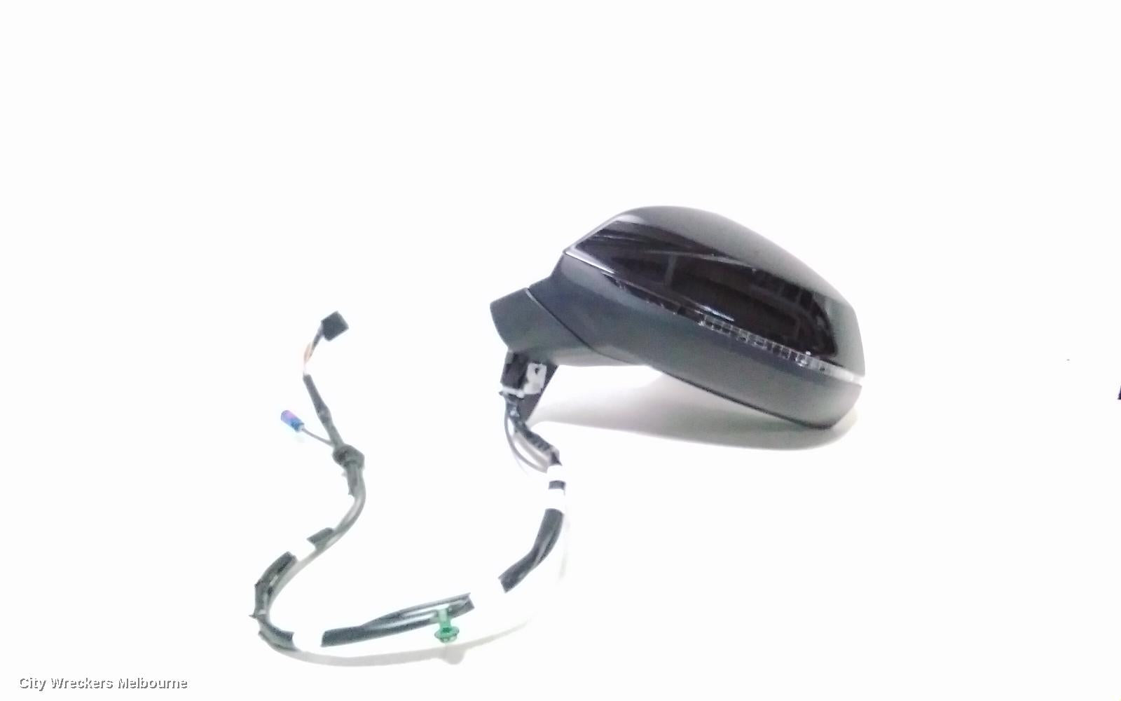 AUDI Q5 LEFT DOOR MIRROR, FY, W/ POWER FOLD, AUTO DIM, NON CAMERA, NON MEMORY TYPE, COLOUR CODED, 02/2017 ONWARDS - Image 1