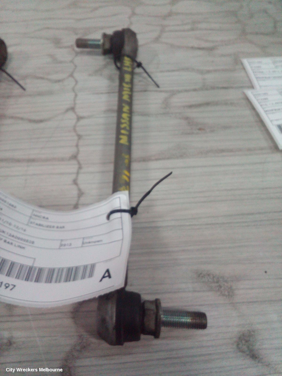 NISSAN MICRA STABILISER BAR, K13, 11/2010 - 12/2016 - Image 1
