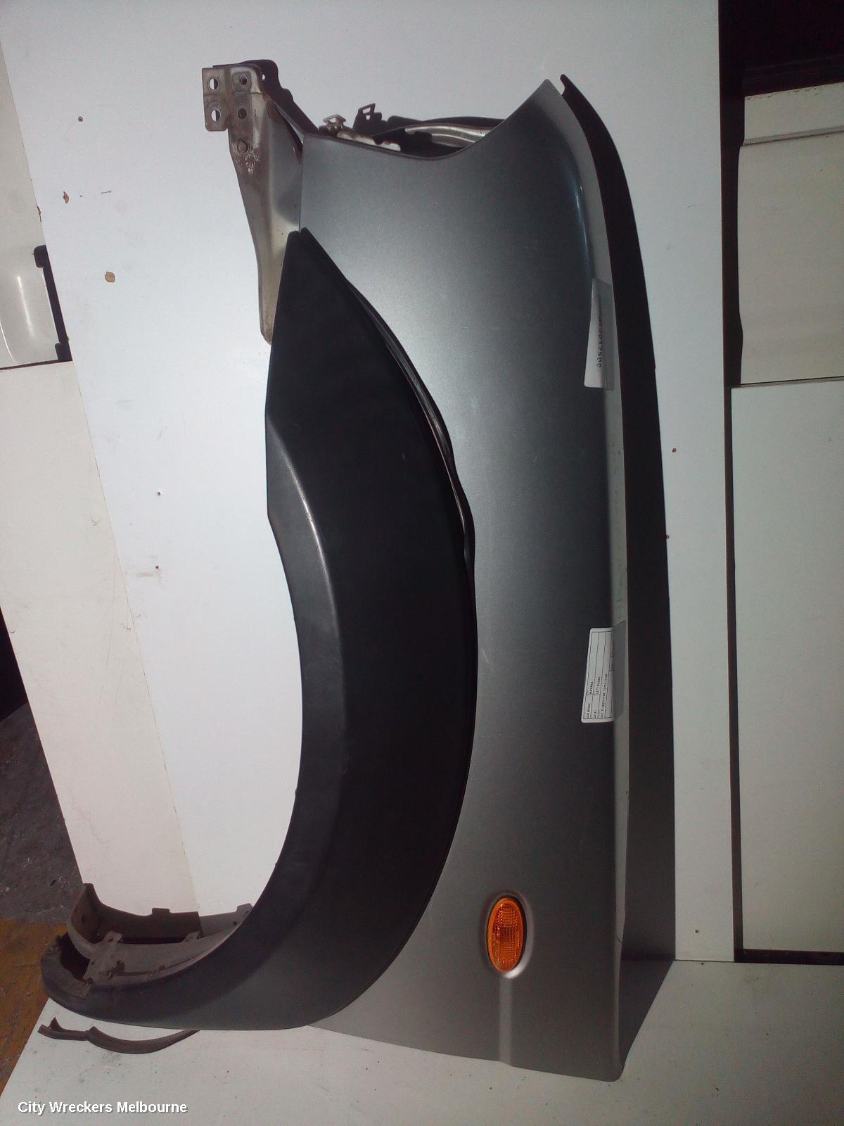 NISSAN NAVARA LEFT GUARD, D22, FLARED TYPE, 12/2001 - 11/2008 - Image 2