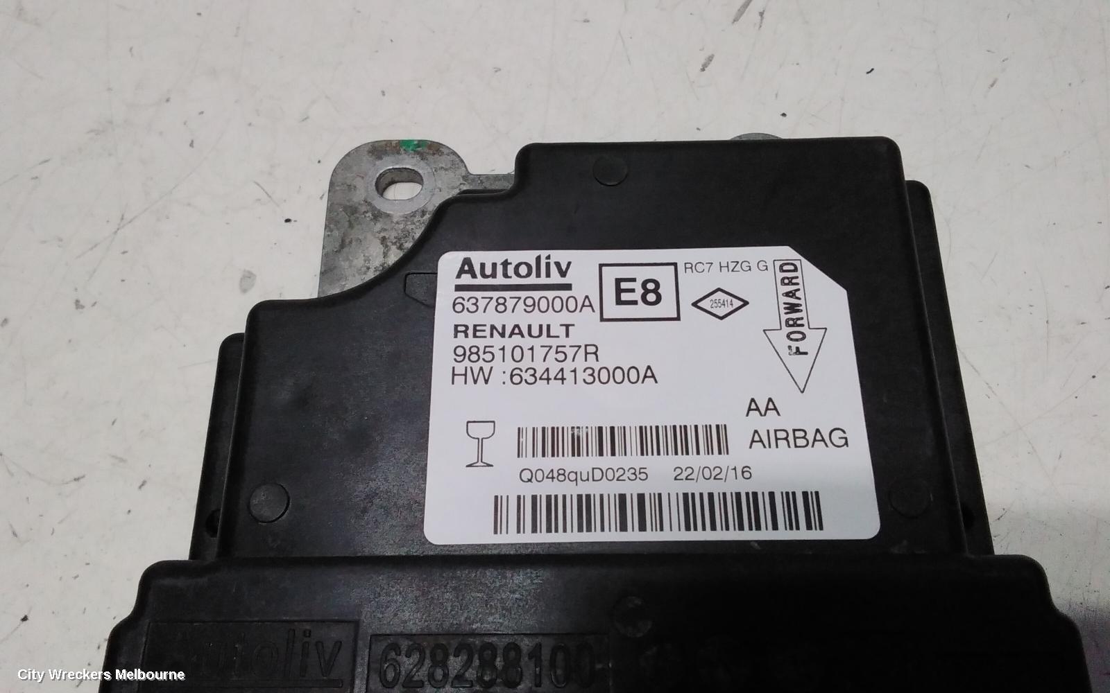 RENAULT KALEOS AIRBAG MODULE/SENSOR, MODULE, XZG, 05/2016 ONWARDS - Image 3