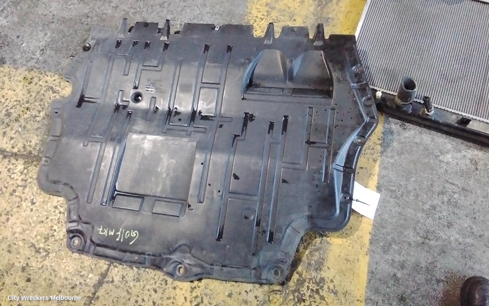 VOLKSWAGEN GOLF LOWER ENGINE SPLASH TRAY, MAIN ENGINE UNDERTRAY, PETROL, 1.4, TURBO, CMBA CODE, GEN 7, 11/2012 - 08/2020 - Image 2