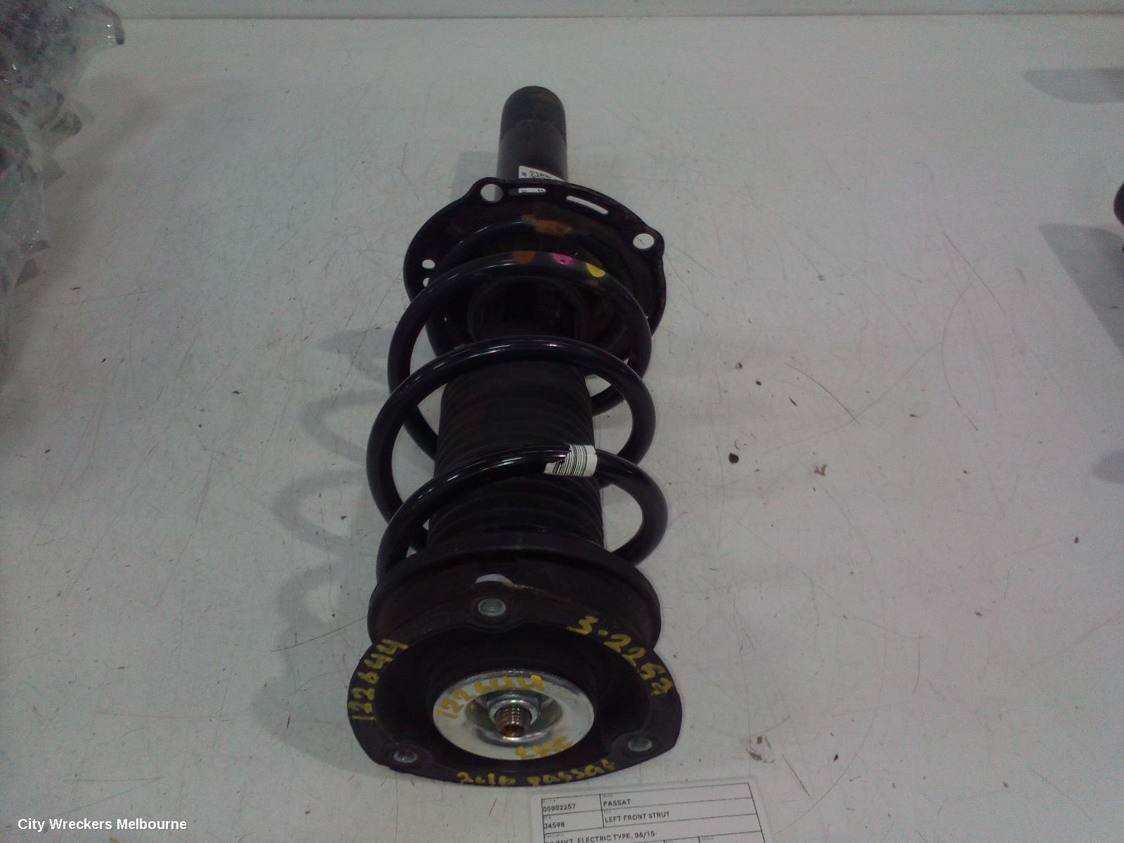 VOLKSWAGEN PASSAT LEFT FRONT STRUT, B8/MK7, ELECTRIC TYPE, 06/2015 ONWARDS - Image 2