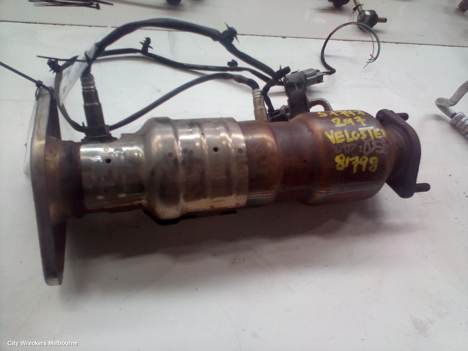 HYUNDAI VELOSTER CATALYTIC CONVERTER, DOWNPIPE-CAT TYPE, 1.6, G4FJ, PETROL, FS, 07/2012 - 02/2018 - Image 2