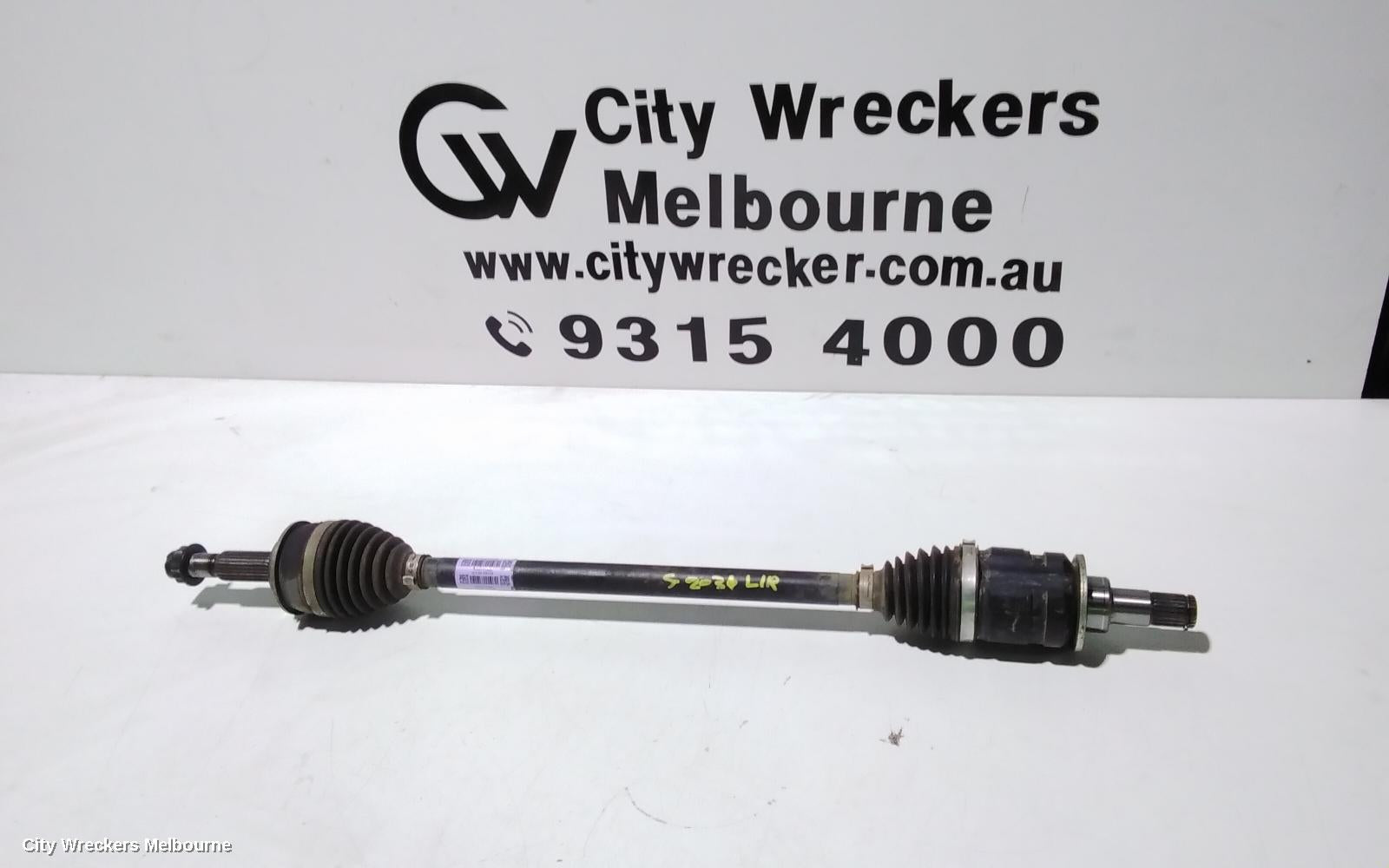 TOYOTA KLUGER LEFT DRIVESHAFT, AXUH78, REAR, AUTO T/M, PETROL, HYBRID TYPE, 03/2021 ONWARDS - Image 1