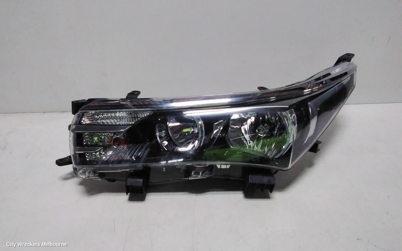 TOYOTA COROLLA LEFT HEADLAMP, ZRE172R, SEDAN, ASCENT/SX, HALOGEN TYPE, 12/2013 - 10/2016 - Image 2