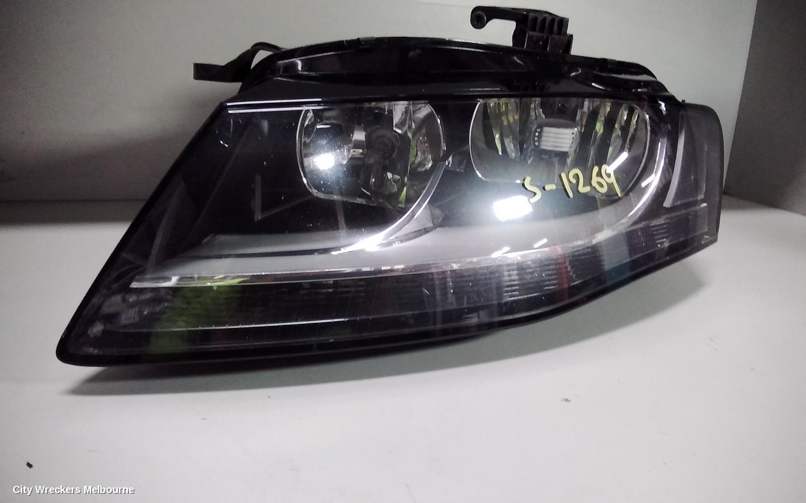 AUDI A4 LEFT HEADLAMP, B8 8K, HALOGEN TYPE, 02/2008 - 06/2012 - Image 3