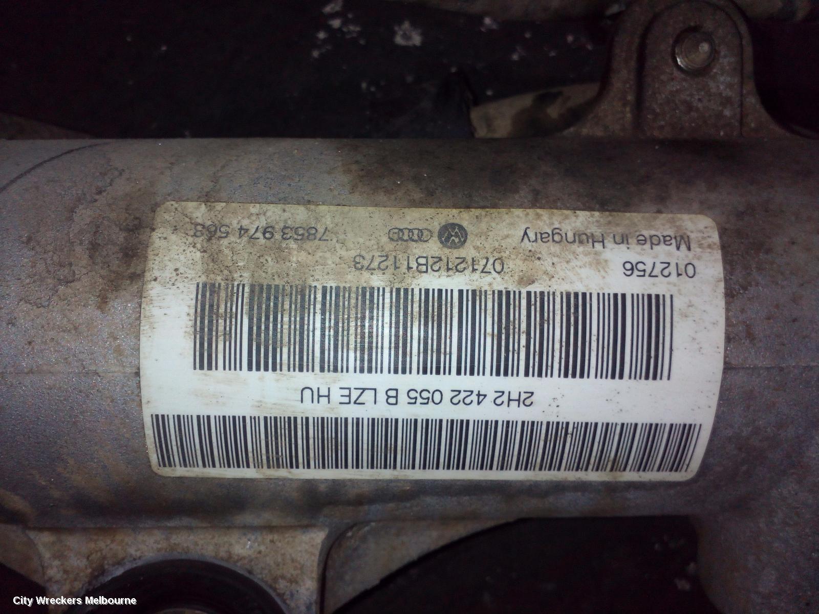 VOLKSWAGEN AMAROK STEERING BOX/RACK, 2H, HYDRAULIC, 12/2010 ONWARDS - Image 1