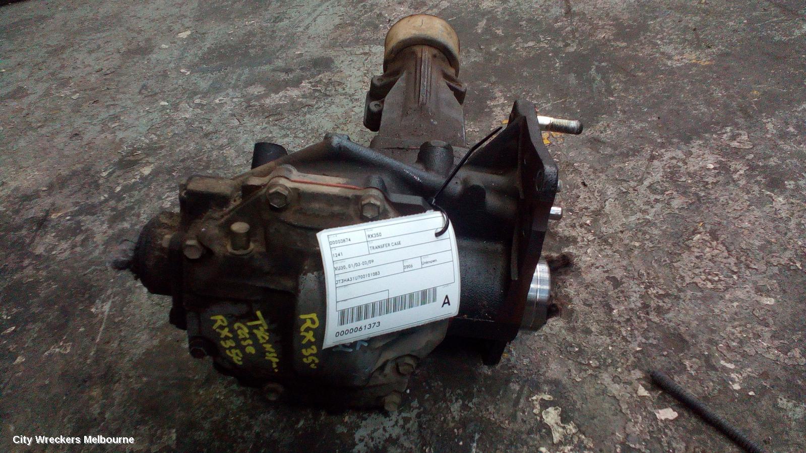 LEXUS RX SERIES TRANSFER CASE, XU30, 01/2003 - 02/2009 - Image 1