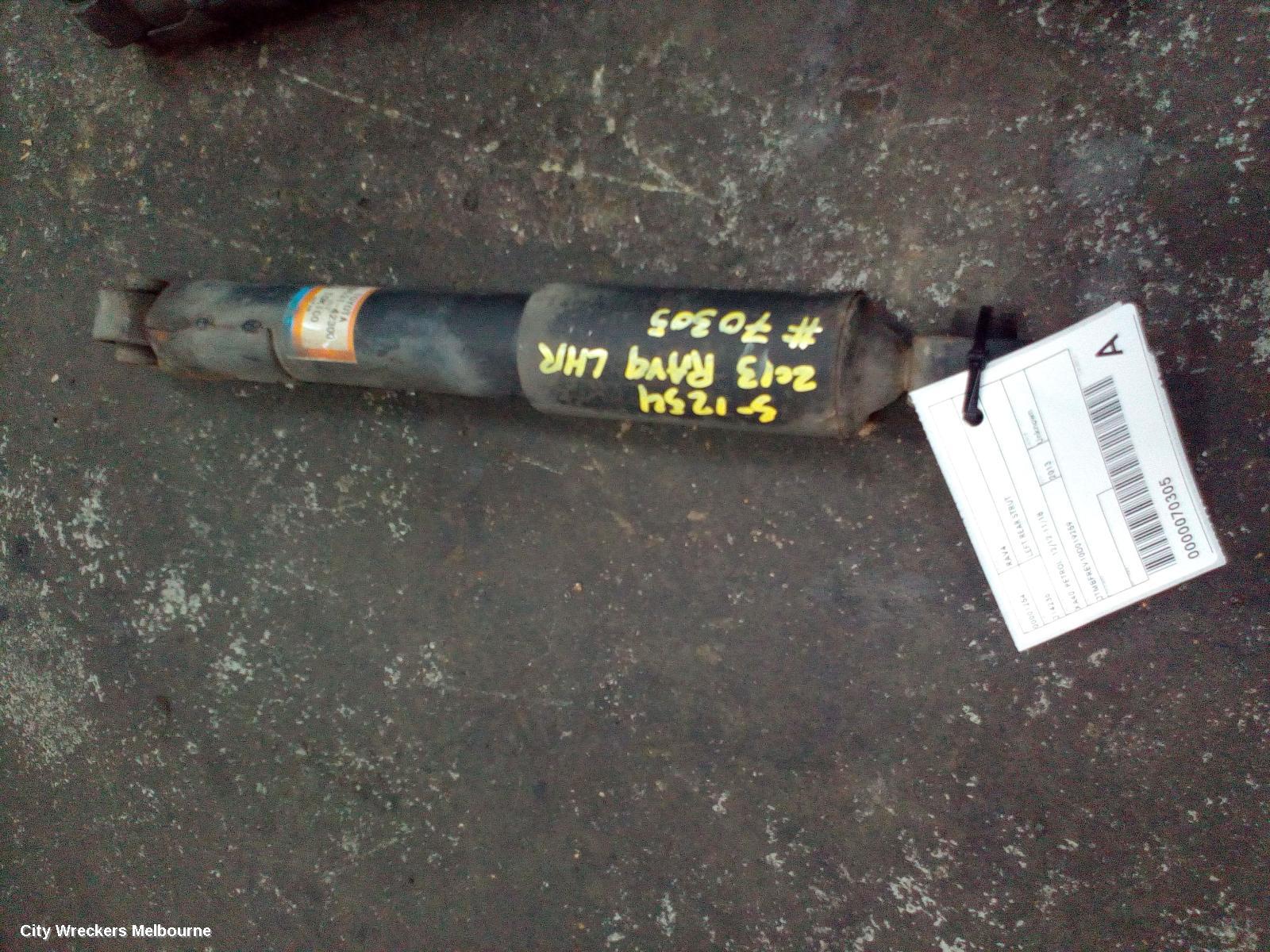 TOYOTA RAV4 LEFT REAR STRUT, XA40, PETROL, 12/2012 - 11/2018 - Image 2