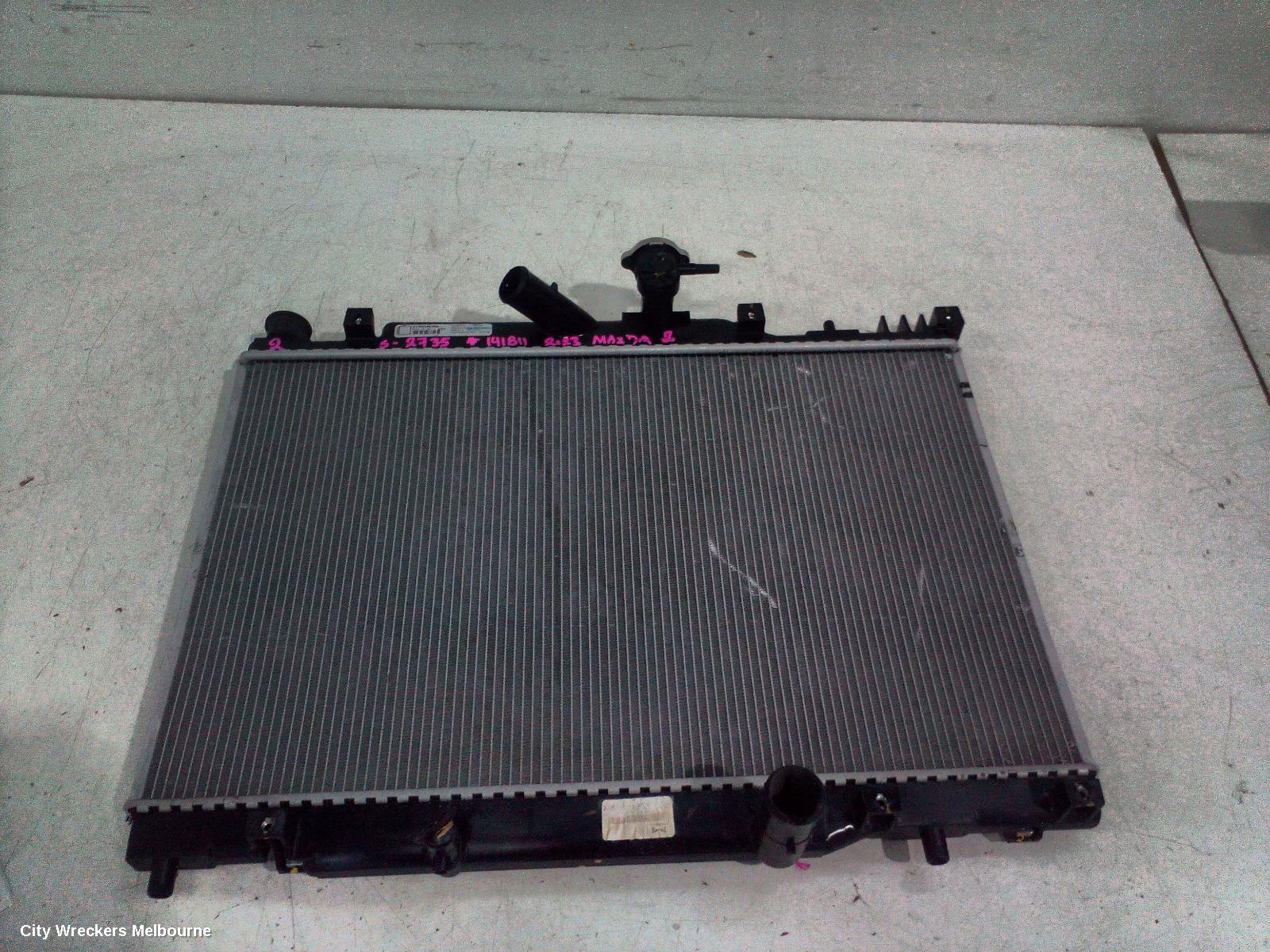MAZDA 2 RADIATOR, AUTO, 1.5, DJ/DL, 09/2014 ONWARDS - Image 2