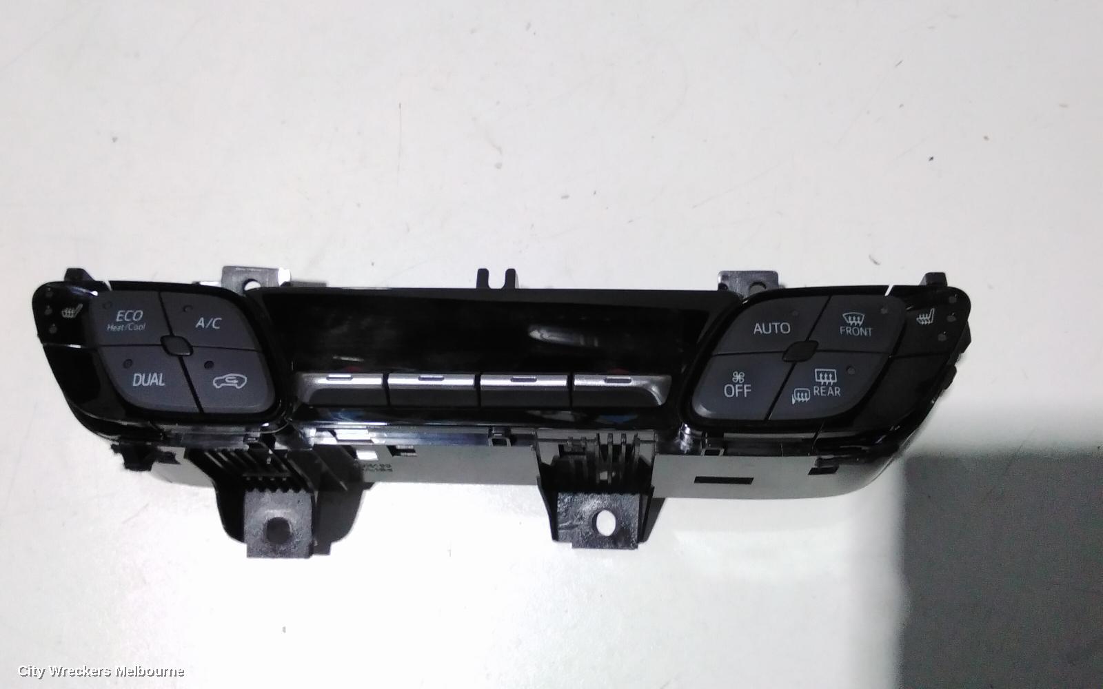 TOYOTA C-HR HEATER/AC CONTROLS, DUAL ZONE CLIMATE CONTROL TYPE, NGX10R/NGX50R/ZYX10R, 12/2016 ONWARDS - Image 2