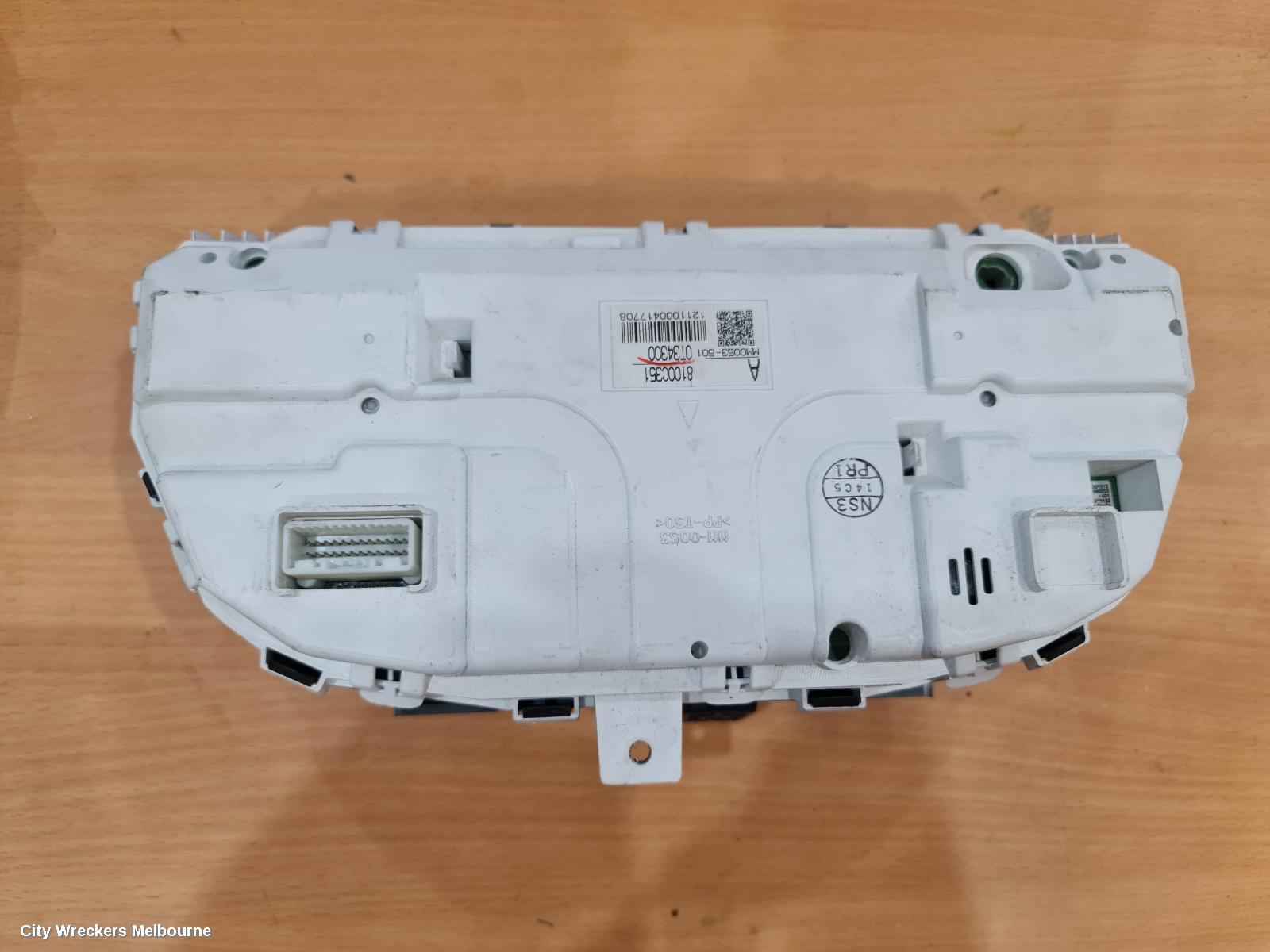 MITSUBISHI ASX INSTRUMENT CLUSTER, PETROL, AUTO T/M, XA-XC, 07/2010 ONWARDS - Image 2