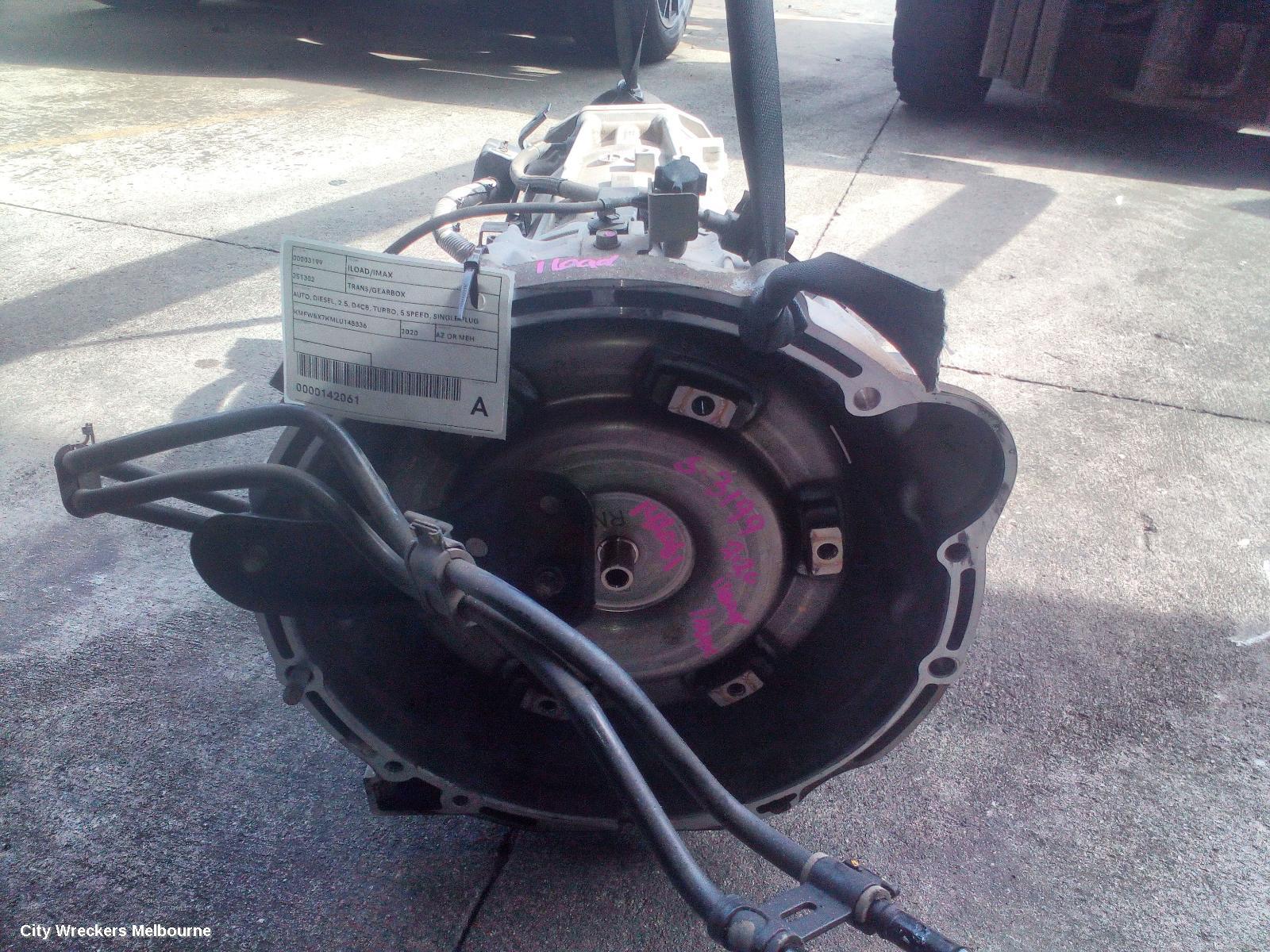 HYUNDAI ILOAD/IMAX TRANS/GEARBOX, AUTO, DIESEL, 2.5, D4CB, TURBO, 5 SPEED, SINGLE PLUG TYPE, TQ, 11/2019 - 03/2021 - Image 1