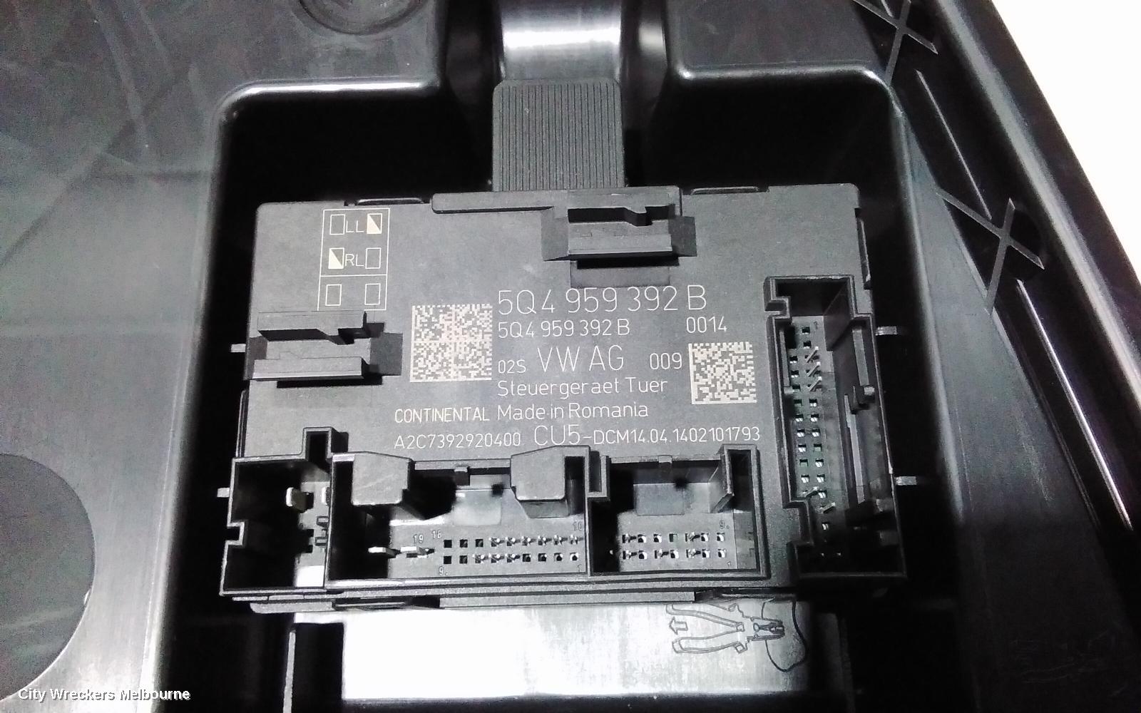 SKODA OCTAVIA, NE, 09/2013 - 09/2020, CONTROL MODULE UNIT ECU 5Q4 959 392 B ~ 2014 SKODA OCTAVIA N/S/F  *LHF*: 88445 - Image 2