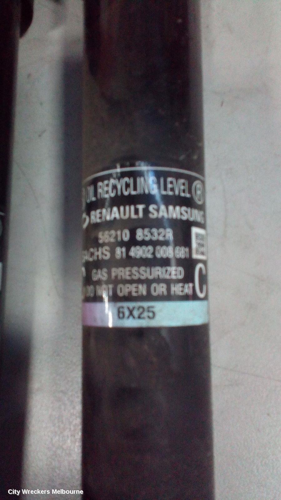RENAULT KALEOS LEFT REAR STRUT, XZG, 05/2016 ONWARDS - Image 1