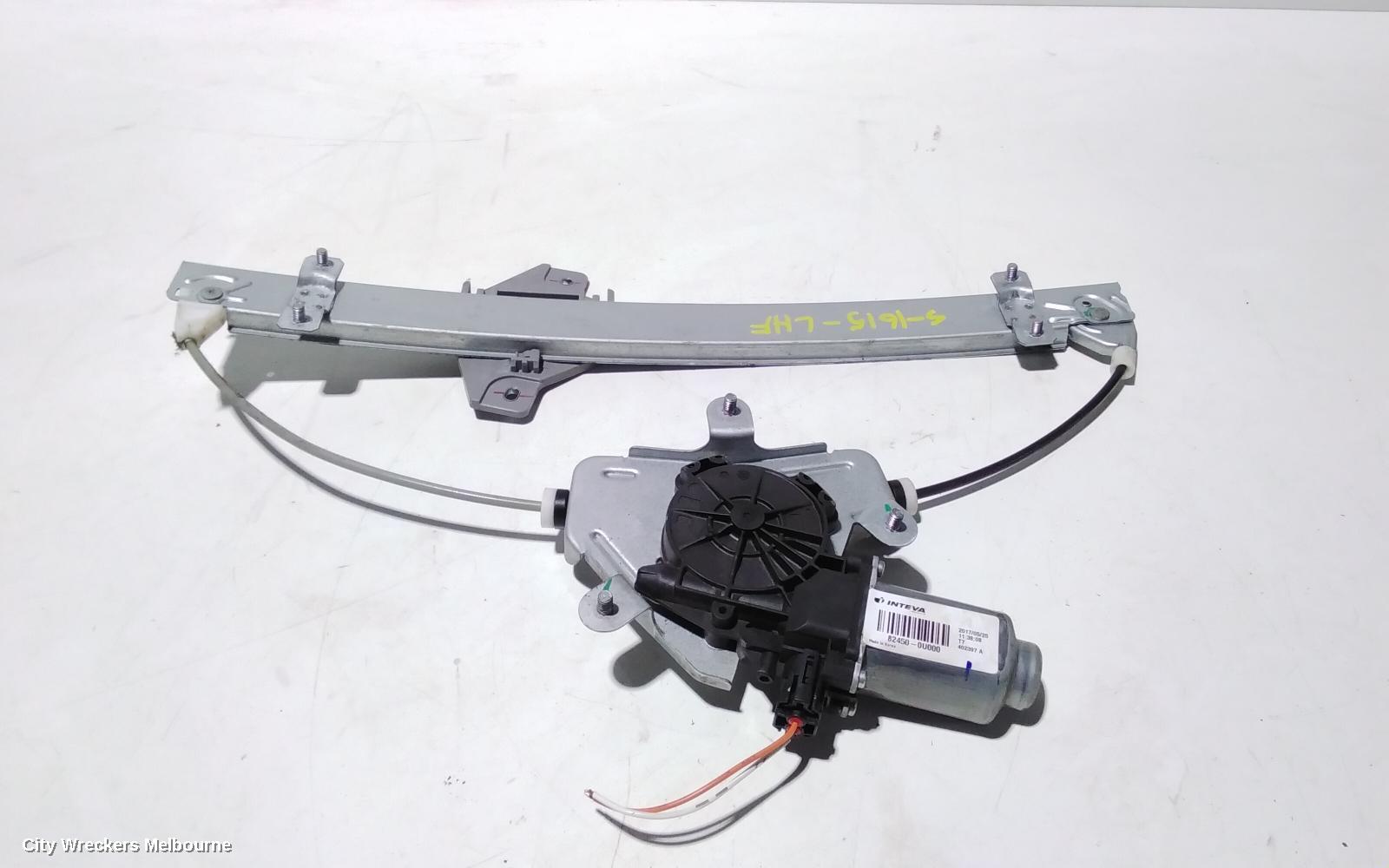 HYUNDAI ACCENT LEFT FRONT WINDOW REG/MOTOR, DOOR REG & MOTOR ASSY, RB, 07/2011 - 12/2019 - Image 1