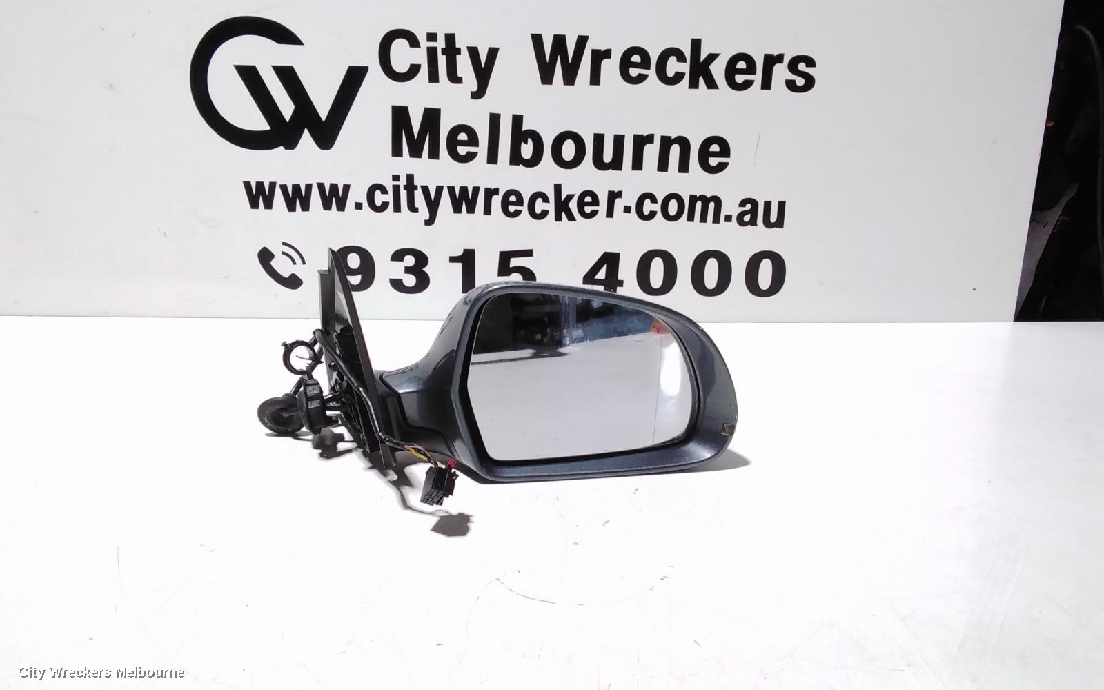 AUDI Q3 RIGHT DOOR MIRROR, POWER, NON AUTO FOLD, NON HEATED, W/ LANE ASSIST, 8U, 03/2012 - 12/2018 - Image 1