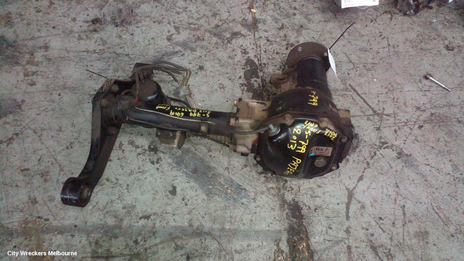MITSUBISHI PAJERO DIFFERENTIAL CENTRE, FRONT IFS, 3.2, 4M41, AUTO T/M, NS-NW, DIESEL, 3.9 RATIO, 11/2006 - 08/2014 - Image 2