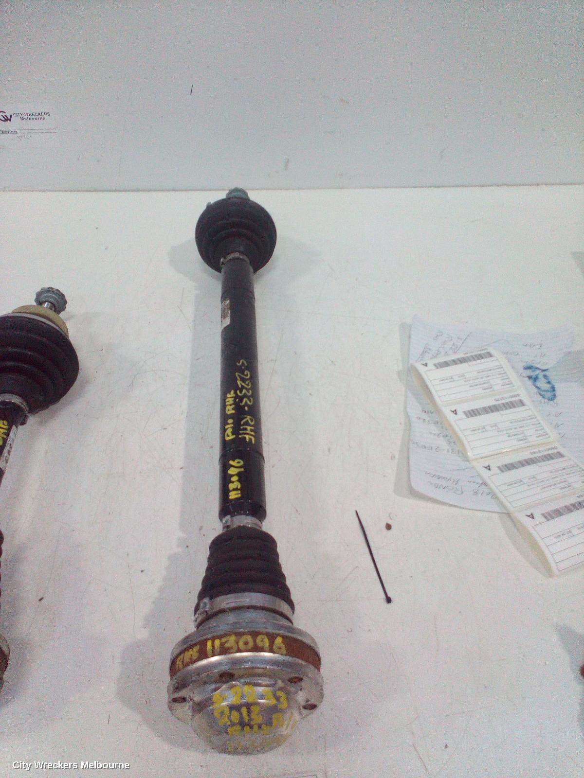 VOLKSWAGEN POLO RIGHT DRIVESHAFT, AUTO T/M, PETROL, 1.4, TURBO, 6R, 05/2010 - 05/2014 - Image 2