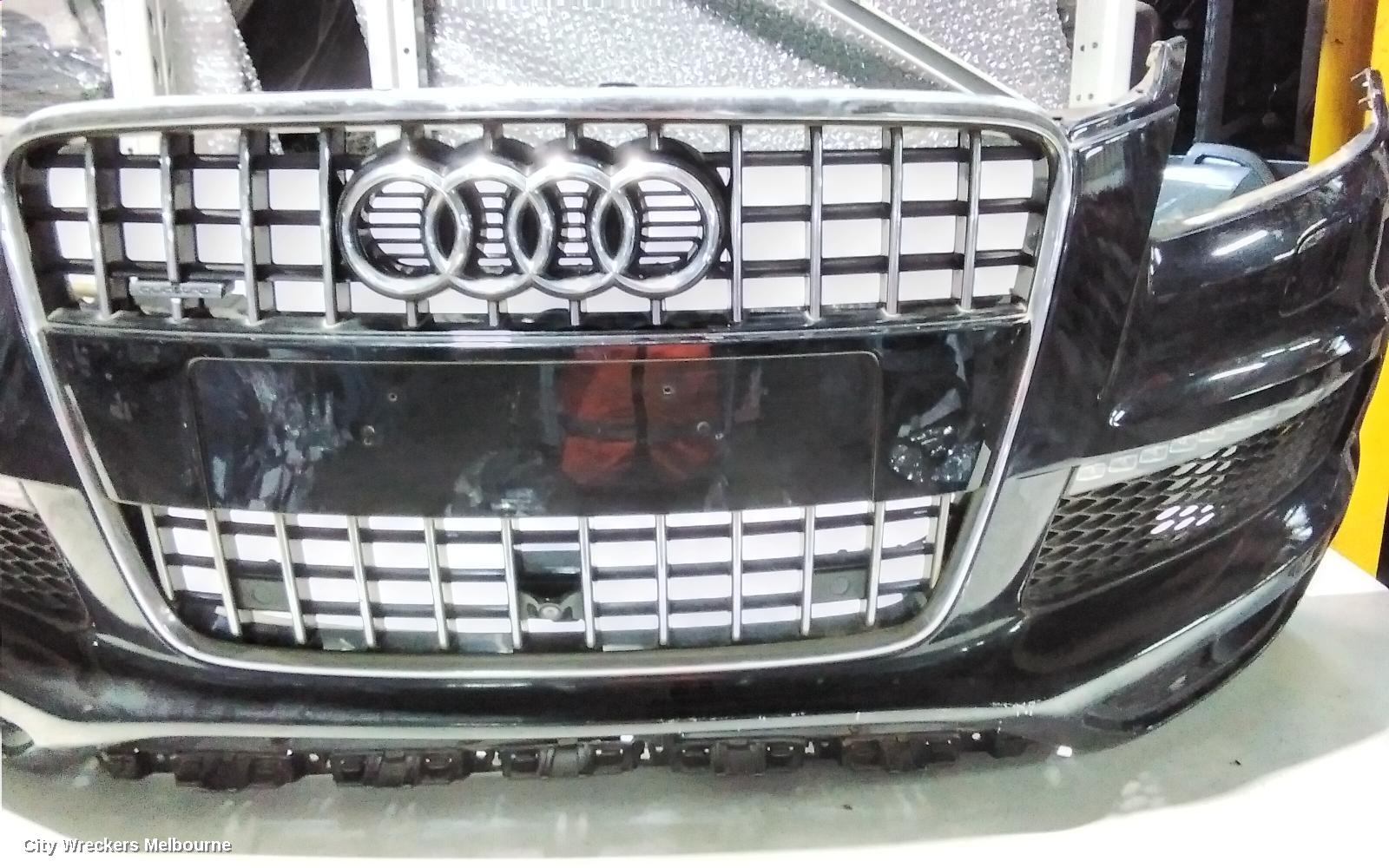 AUDI Q7 FRONT BUMPER, 4L, TWO SECTION BUMPER, W/ PARK SENSOR & H/LAMP WASHER TYPE, 10/2009 - 08/2015 - Image 1