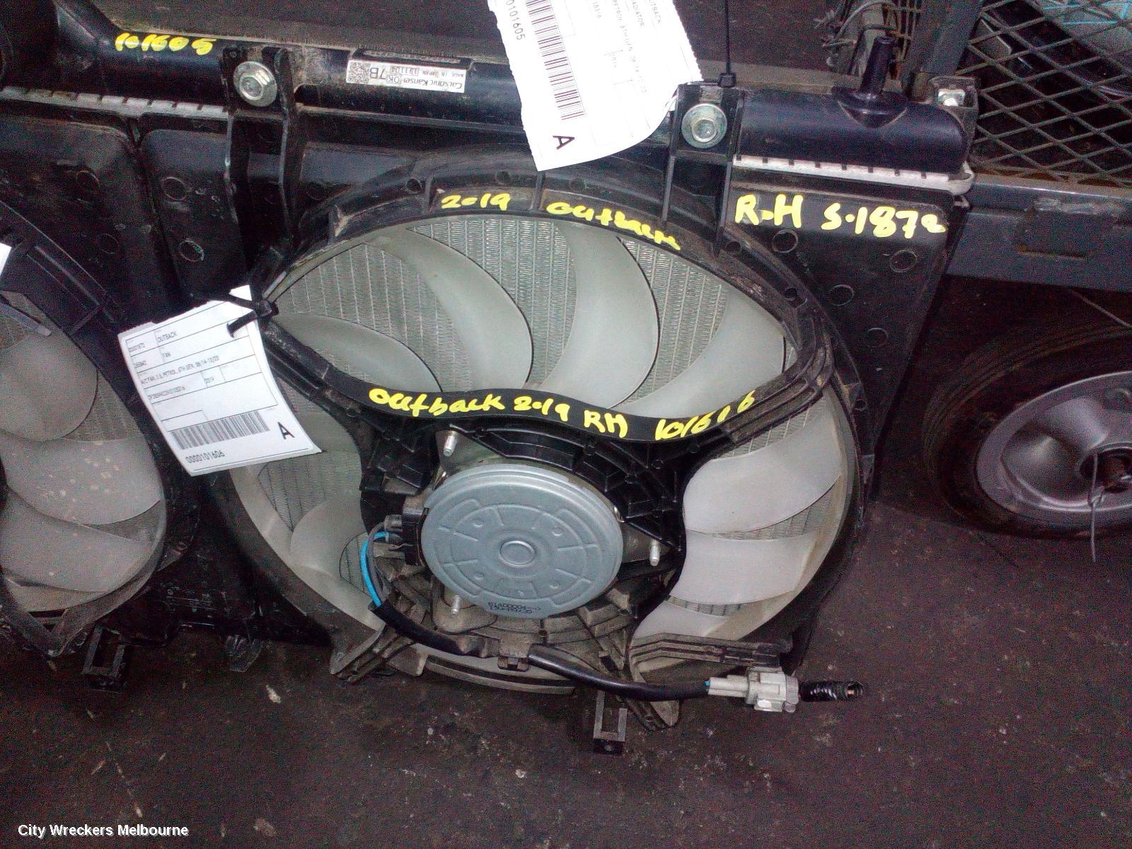 SUBARU OUTBACK FAN, A/C FAN, 2.5, PETROL, 6TH GEN, 08/2014 - 12/2020 - Image 1