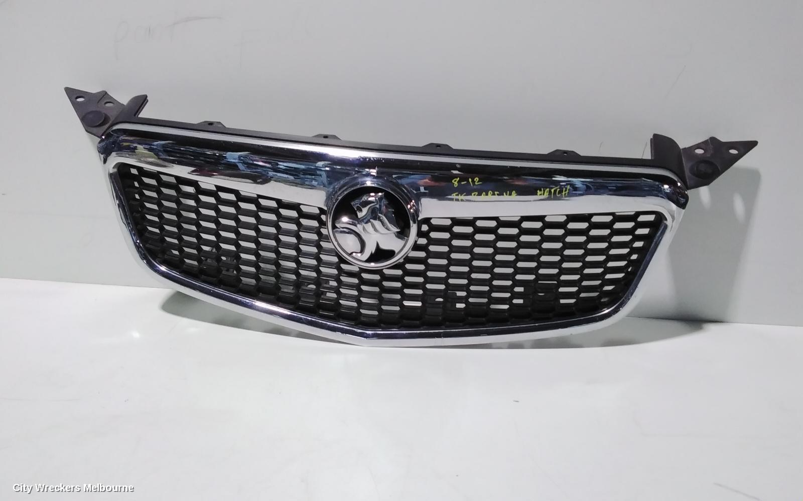 HOLDEN BARINA GRILLE, RADIATOR GRILLE, TK, HATCH, 07/2008 - 12/2012 - Image 2