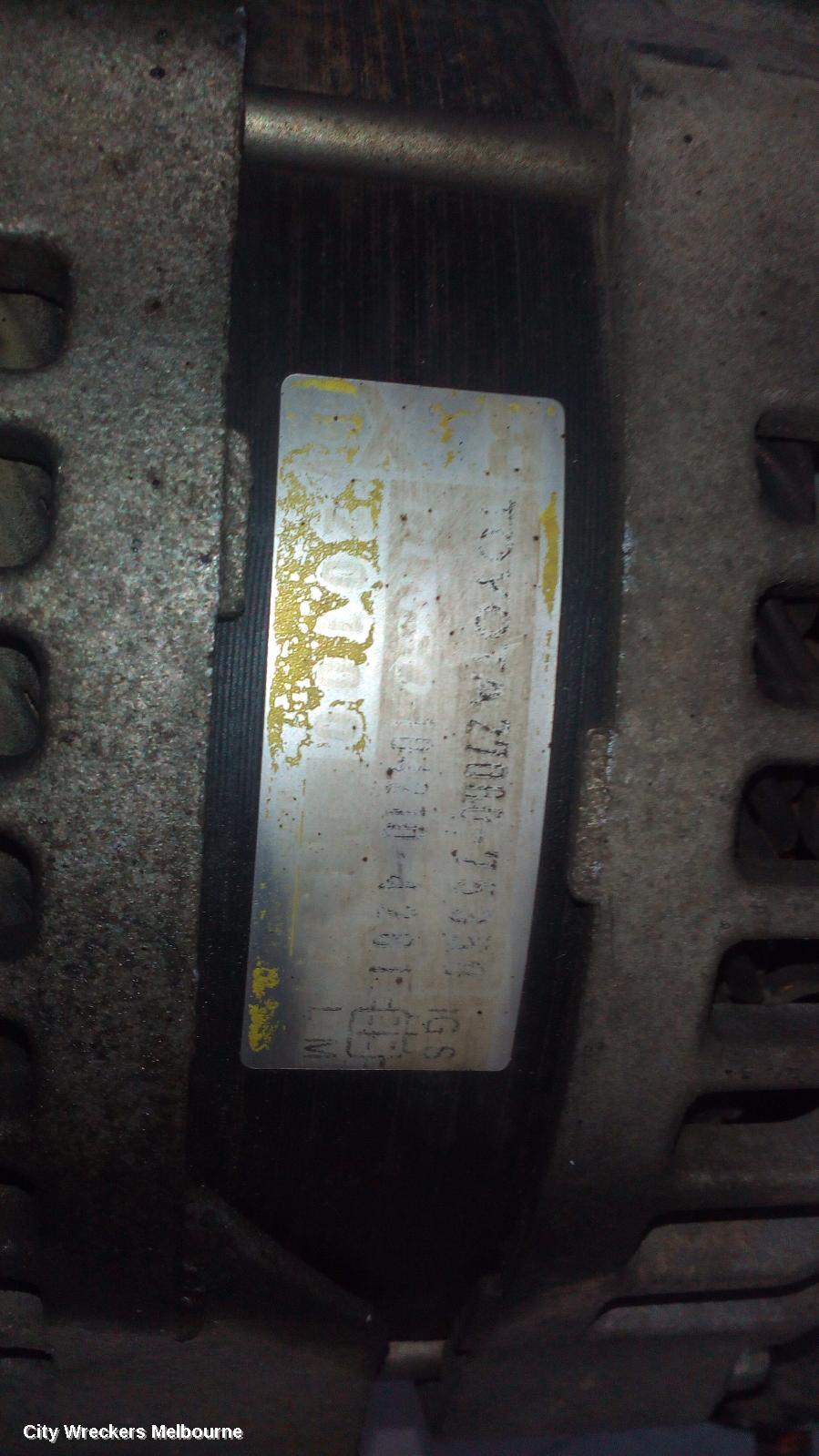 TOYOTA HIACE ALTERNATOR, PETROL, 2.7, 2TR-FE, MANUAL T/M, TRH, 03/2005 - 02/2015 - Image 2