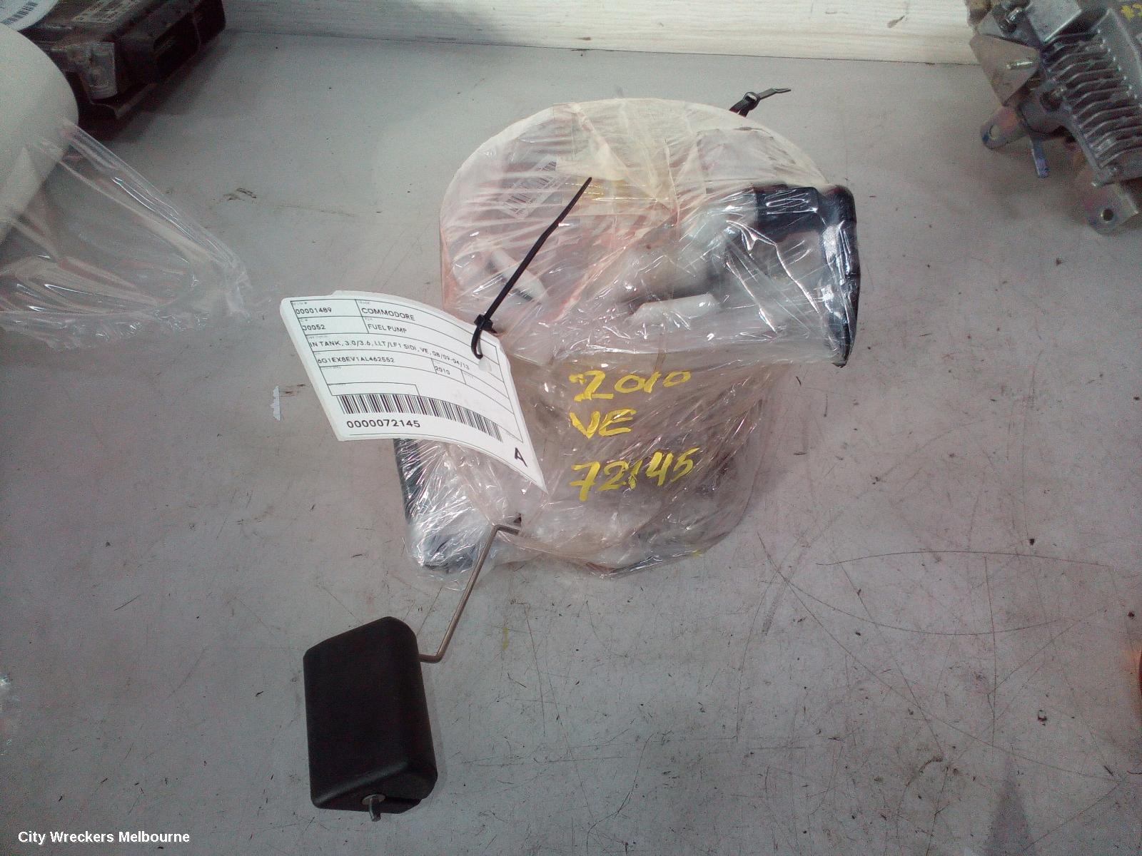 HOLDEN COMMODORE FUEL PUMP, IN TANK, 3.0/3.6, LLT/LF1 SIDI, VE, 08/2009 - 04/2013 - Image 3
