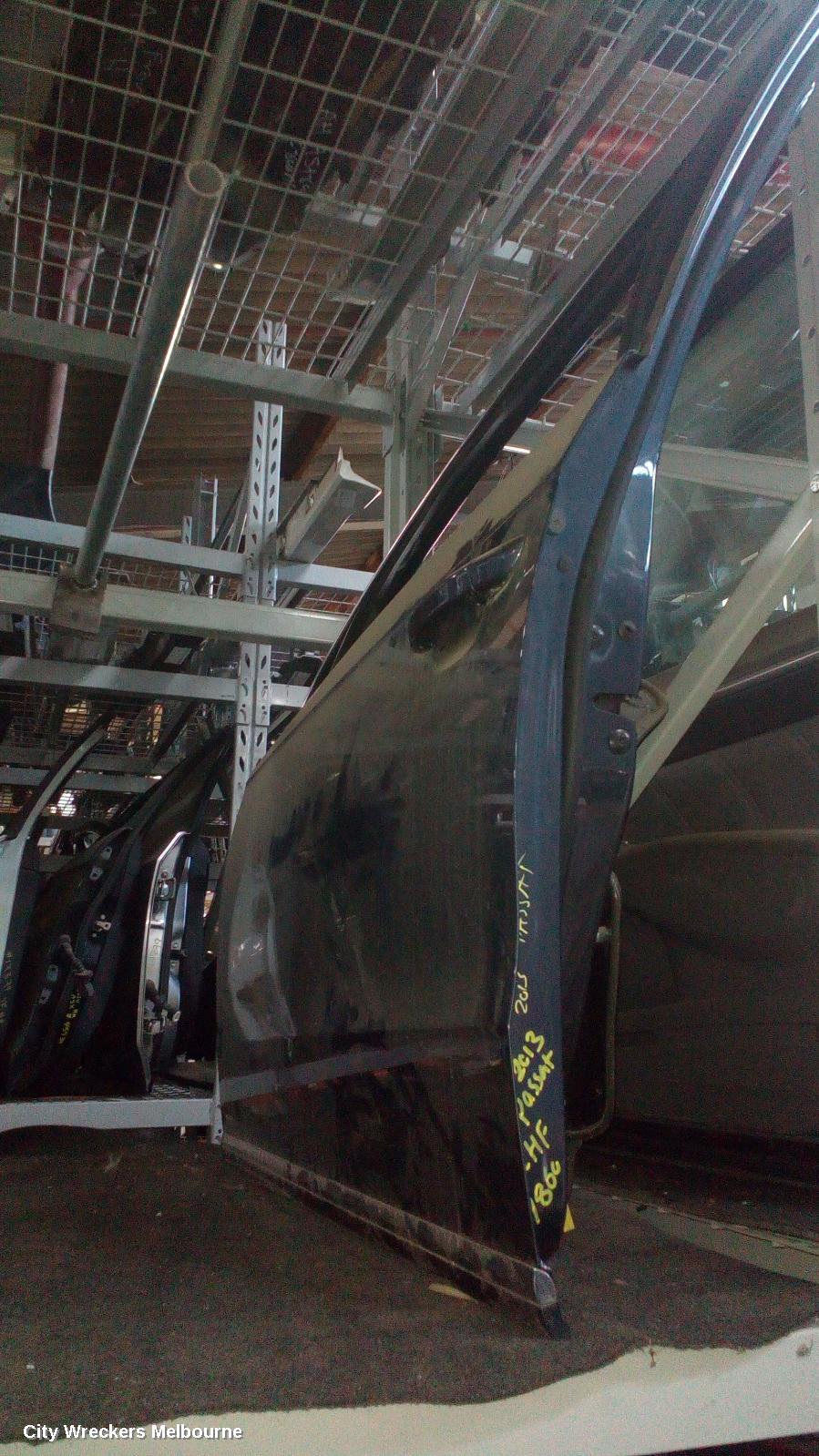 VOLKSWAGEN PASSAT LEFT FRONT DOOR, 3C/MK6 B7, ALLTRACK/SEDAN/WAGON, 09/2010 - 05/2015 - Image 1