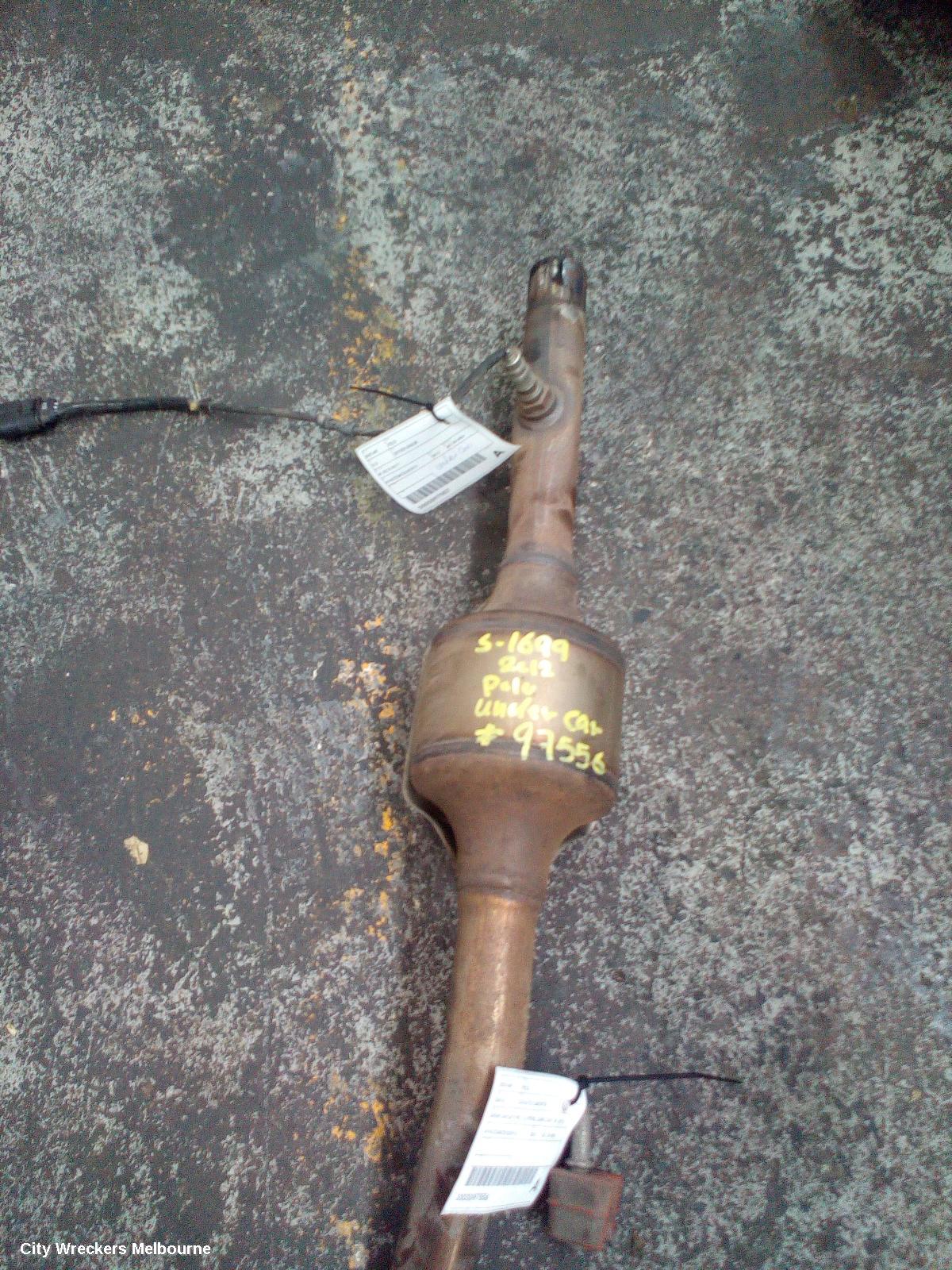 VOLKSWAGEN POLO CATALYTIC CONVERTER, UNDER CAR-CAT TYPE, 1.4, PETROL, CGGB CODE, 6R, 05/2010 - 05/2014 - Image 3