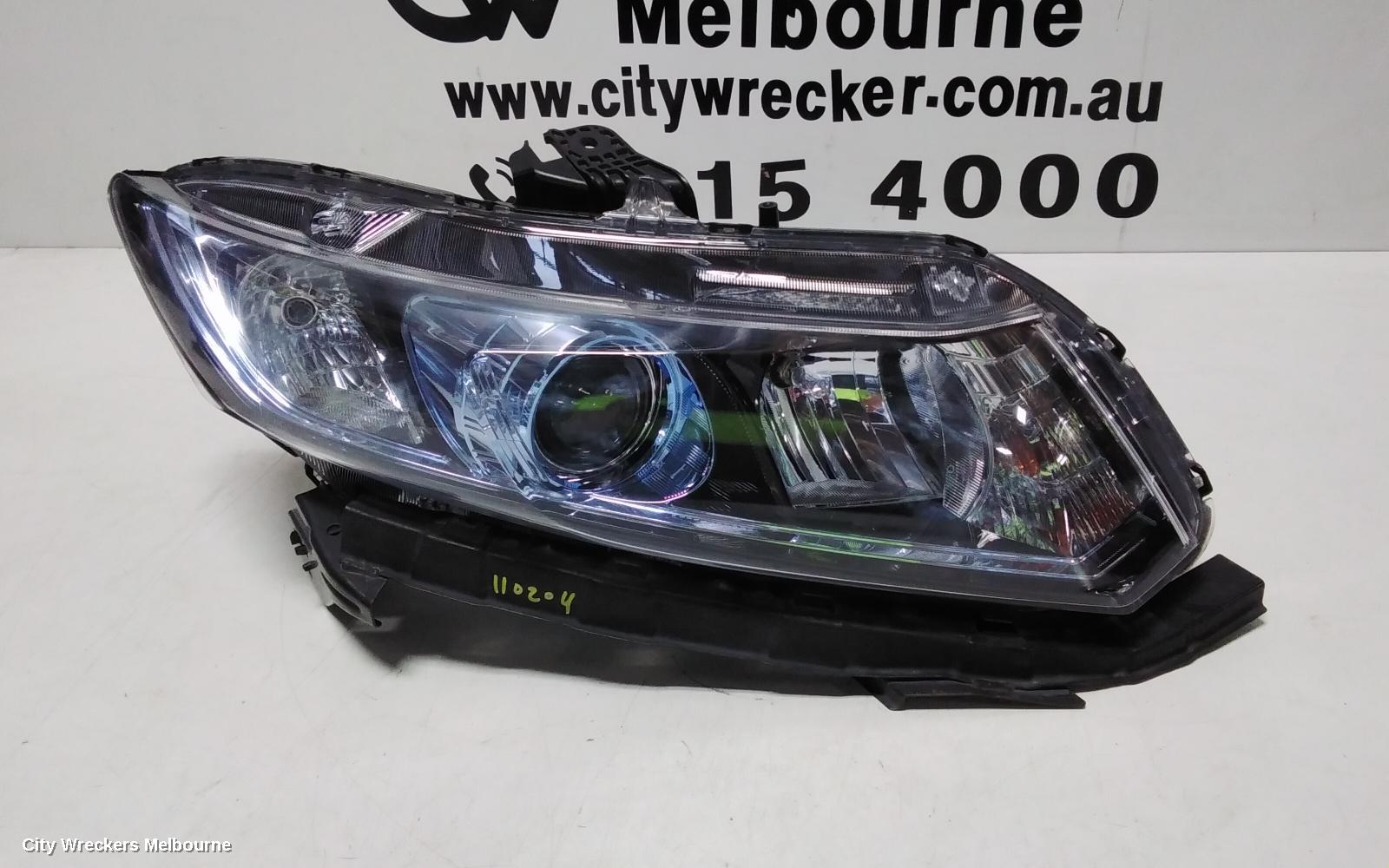 HONDA CIVIC RIGHT HEADLAMP, 9TH GEN, SEDAN (VIN JHMFB), HYBRID, 02/2012 - 12/2015 - Image 2