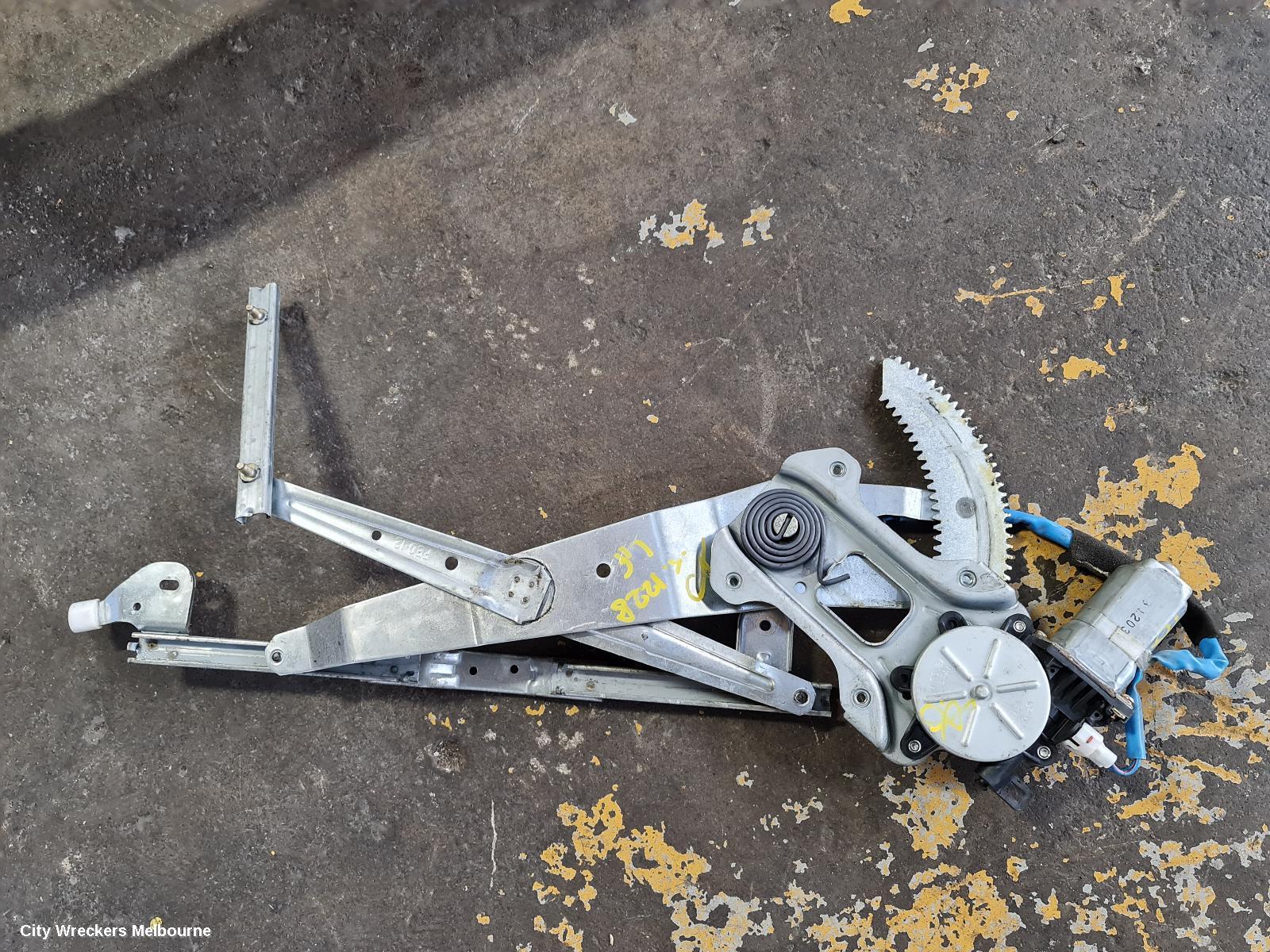 SUBARU IMPREZA LEFT FRONT WINDOW REG/MOTOR, SEDAN, POWER, 2 WIRE TYPE, 10/2000 - 04/2007 - Image 2