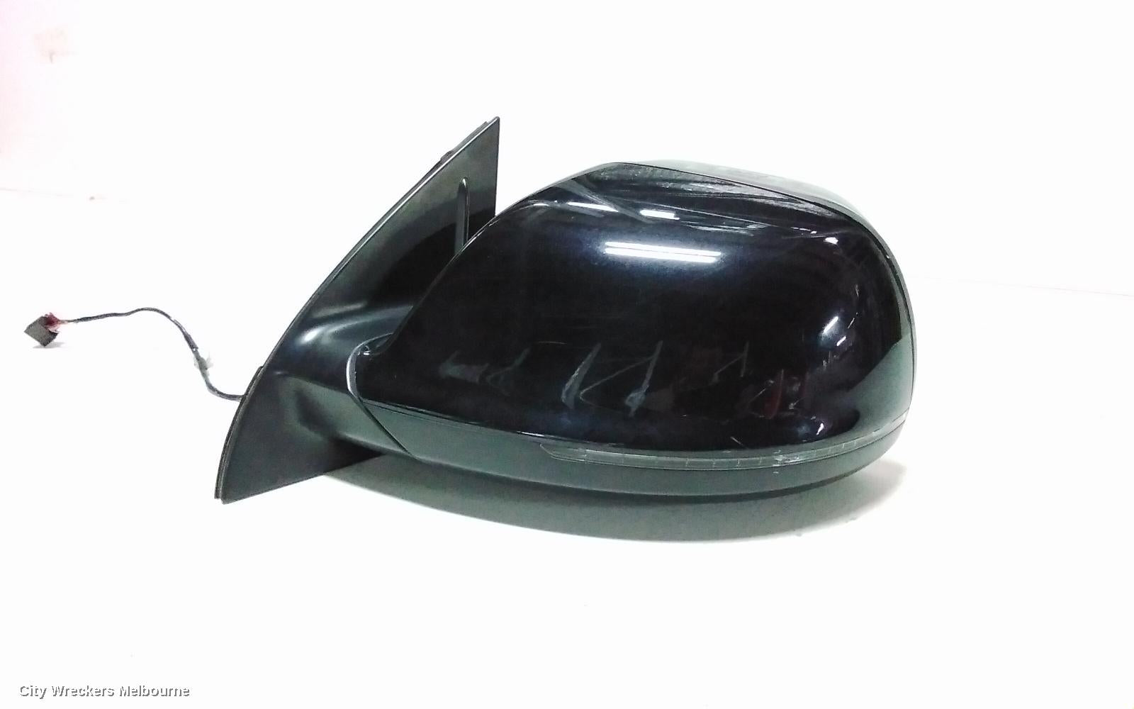 AUDI Q7 LEFT DOOR MIRROR, 4L, MANUAL FOLD, W/ INDICATOR, NON MEMORY & NO LANE CHANGE ASSIST TYPE, 10/2009 - 08/2015 - Image 3