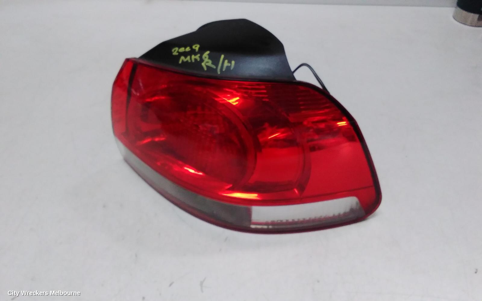 VOLKSWAGEN GOLF RIGHT TAILLIGHT, GEN 6, 3DR/5DR HATCH, 12/2008 - 03/2013 - Image 1