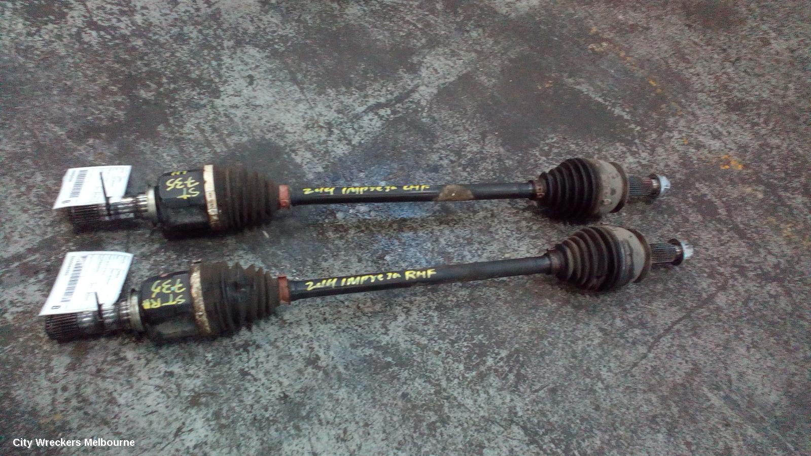 SUBARU IMPREZA RIGHT DRIVESHAFT, FRONT, G4, 01/2014 - 10/2016 - Image 1