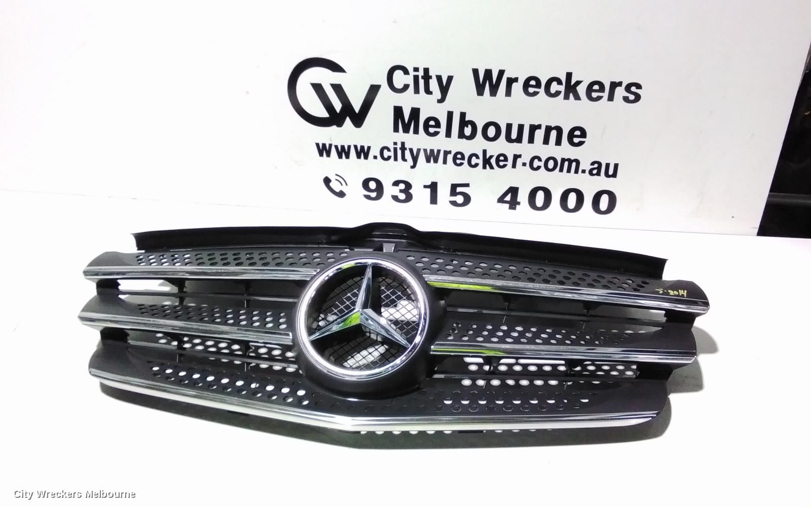 MERCEDES VITO GRILLE, RADIATOR GRILLE, SILVER INSERT, 447, 03/2015 - 10/2020 - Image 2