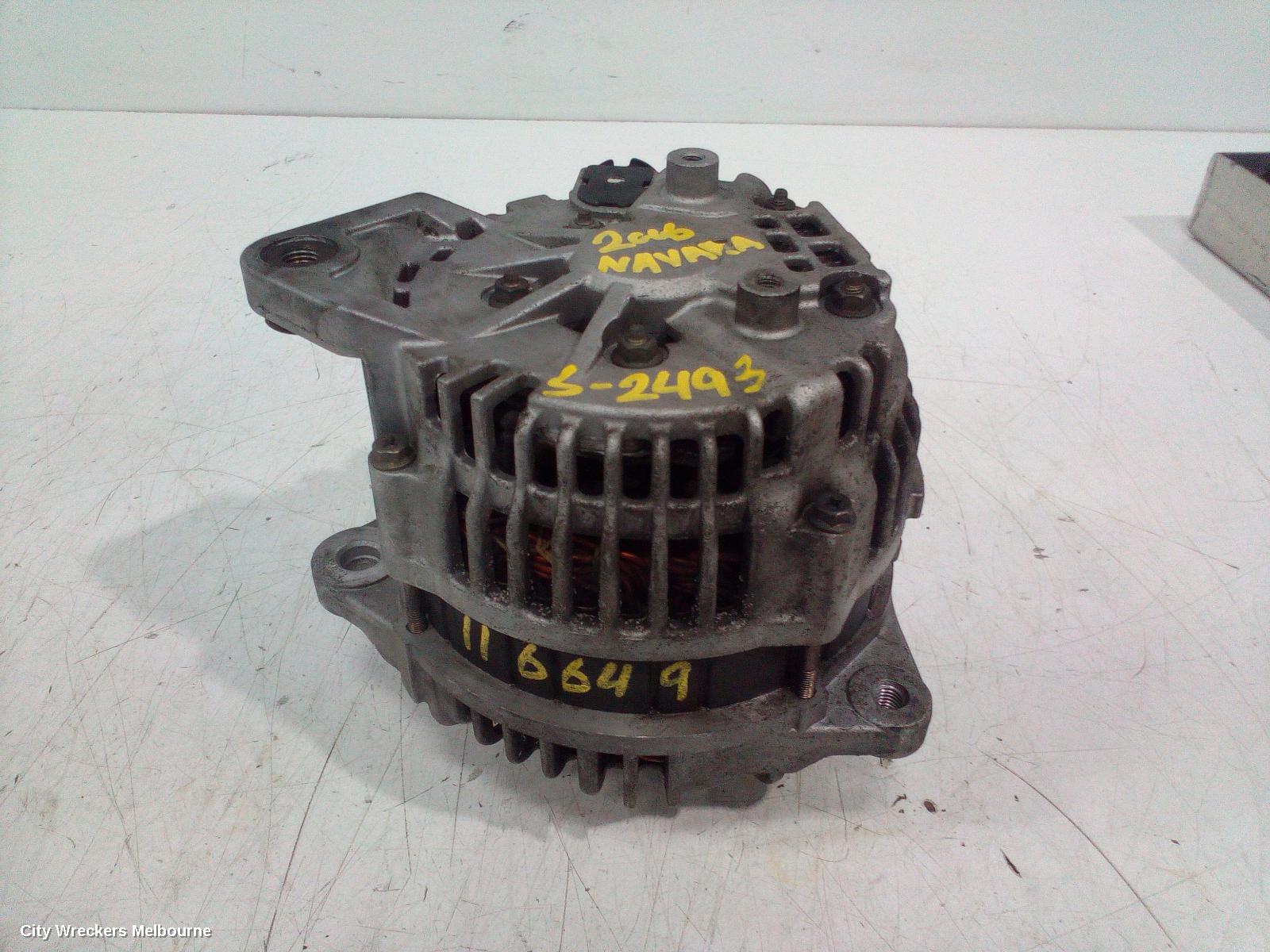 NISSAN NAVARA ALTERNATOR, D40, PETROL, 4.0, VQ40, 09/2005 - 12/2011 - Image 1