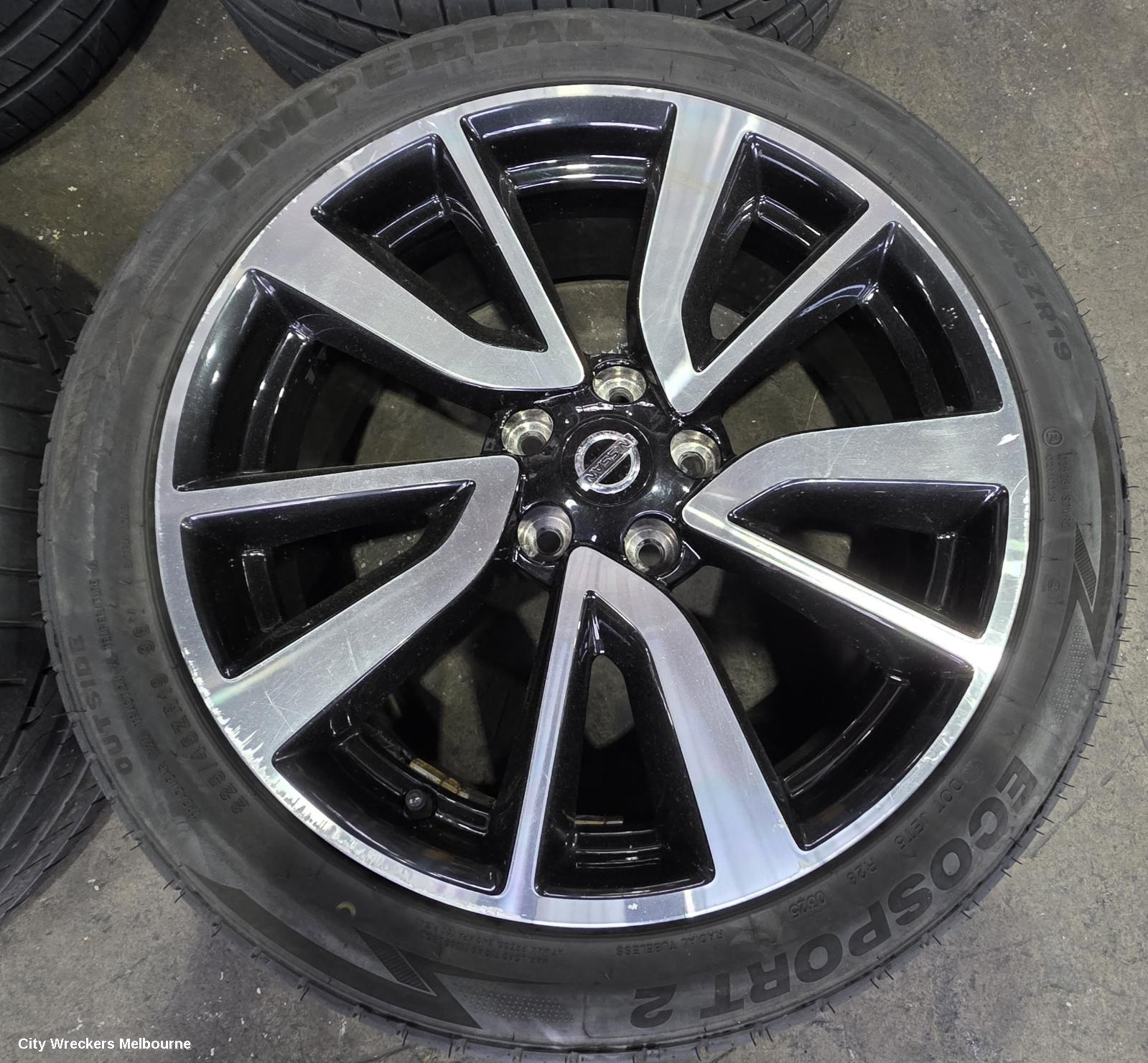 NISSAN XTRAIL WHEEL MAG, FACTORY, 5 V SPOKE, 19X7IN, T32, 02/2017 - 07/2022 - Image 3