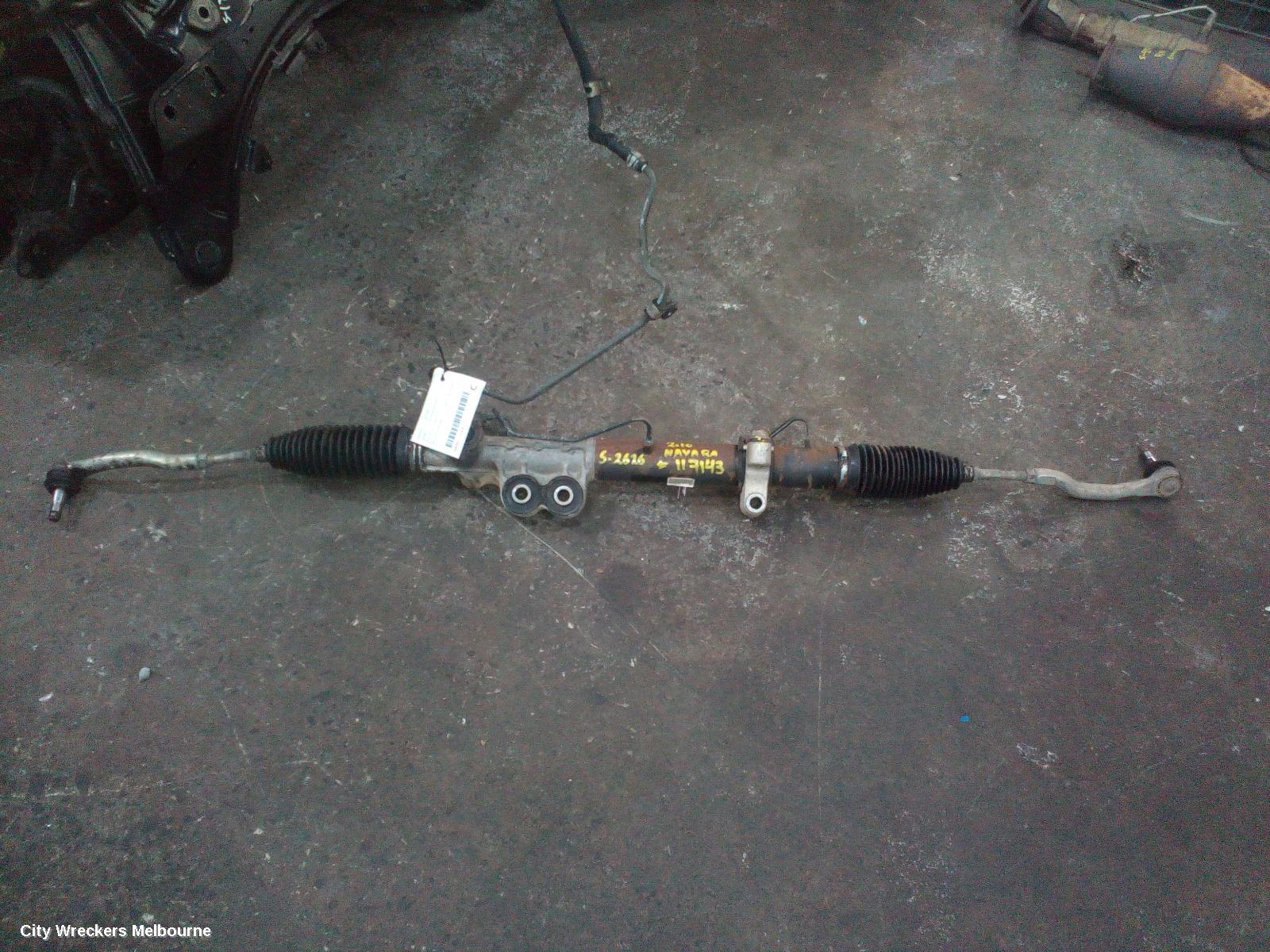 NISSAN NAVARA STEERING BOX/RACK, D40 (VIN MNT), 09/2005 - 08/2015 - Image 1