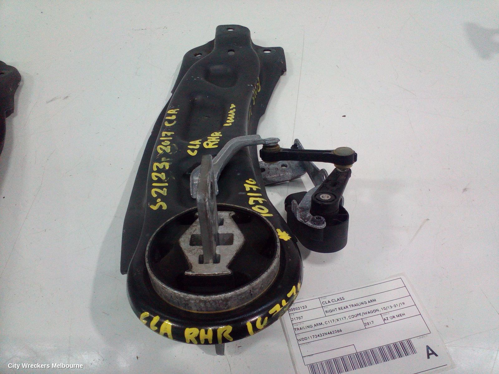 MERCEDES CLA CLASS RIGHT REAR TRAILING ARM, TRAILING ARM, C117/X117, COUPE/WAGON, 10/2013 - 01/2019 - Image 2