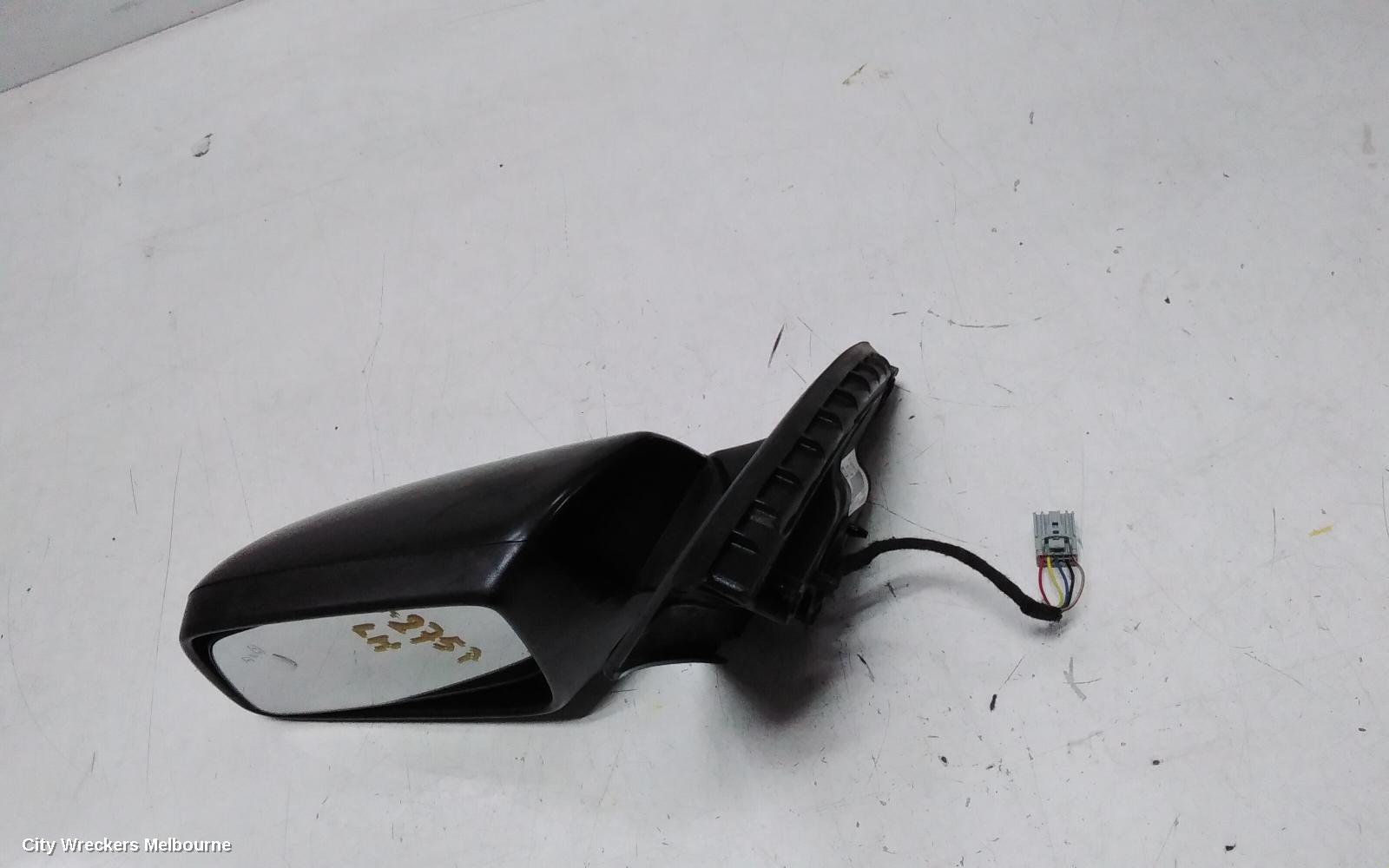 HOLDEN COMMODORE LEFT DOOR MIRROR, VF, COLOUR CODED/BLACK, W/ BLINDSPOT, HEATED TYPE, 05/2013 - 12/2017 - Image 3