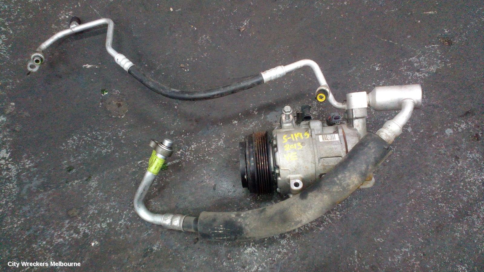 HOLDEN COMMODORE A/C COMPRESSOR, VE, 3.0/3.6, 6SEU16C, 1 PLUG TYPE, 09/2006 - 04/2013 - Image 2