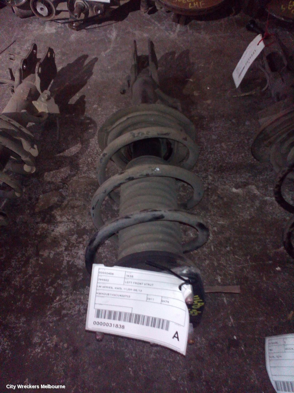 HYUNDAI IX35 LEFT FRONT STRUT, LM SERIES, 4WD, 11/2009 - 05/2013 - Image 2