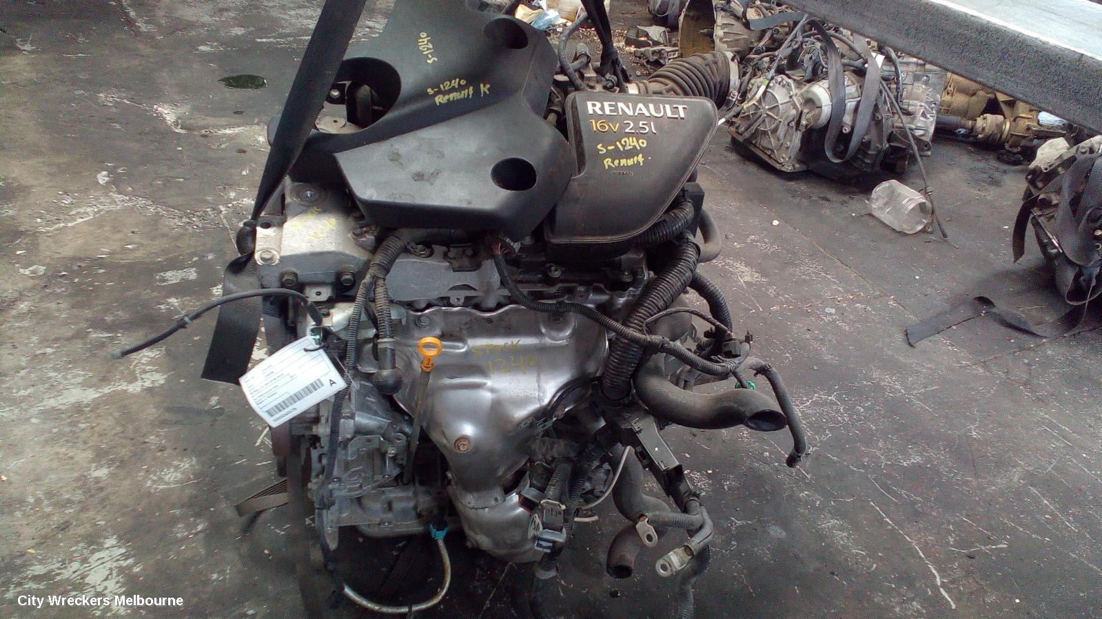 RENAULT KALEOS ENGINE, PETROL, 2.5, H45, 09/2008 - 04/2016 - Image 3