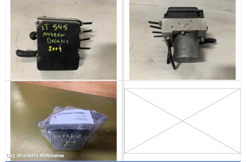 NISSAN DUALIS ABS PUMP/MODULATOR, J10, P/N 476601YA4A, 10/2007 - 05/2014 - Image 1
