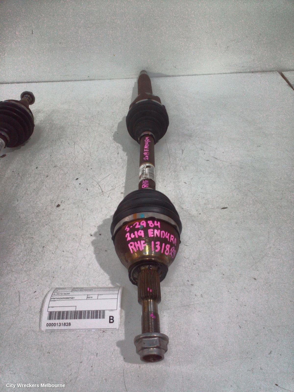 FORD ENDURA RIGHT DRIVESHAFT, CA, FRONT, AUTO, AWD/FWD, DIESEL, 2.0, TURBO, 09/2018 - 06/2020 - Image 3