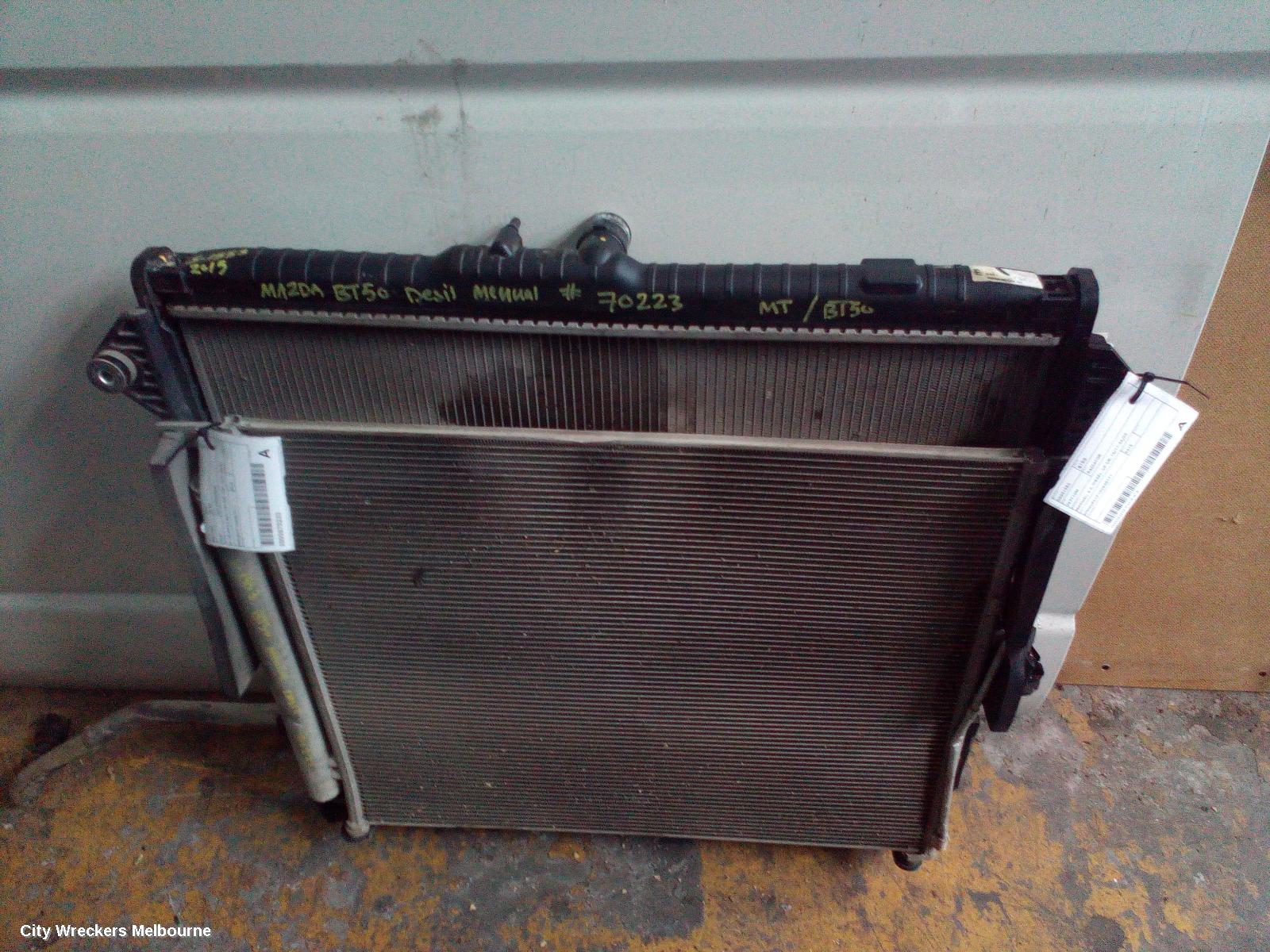MAZDA BT50 RADIATOR, MANUAL, 3.2, DIESEL, UP-UR, 10/2011 - 06/2020 - Image 2