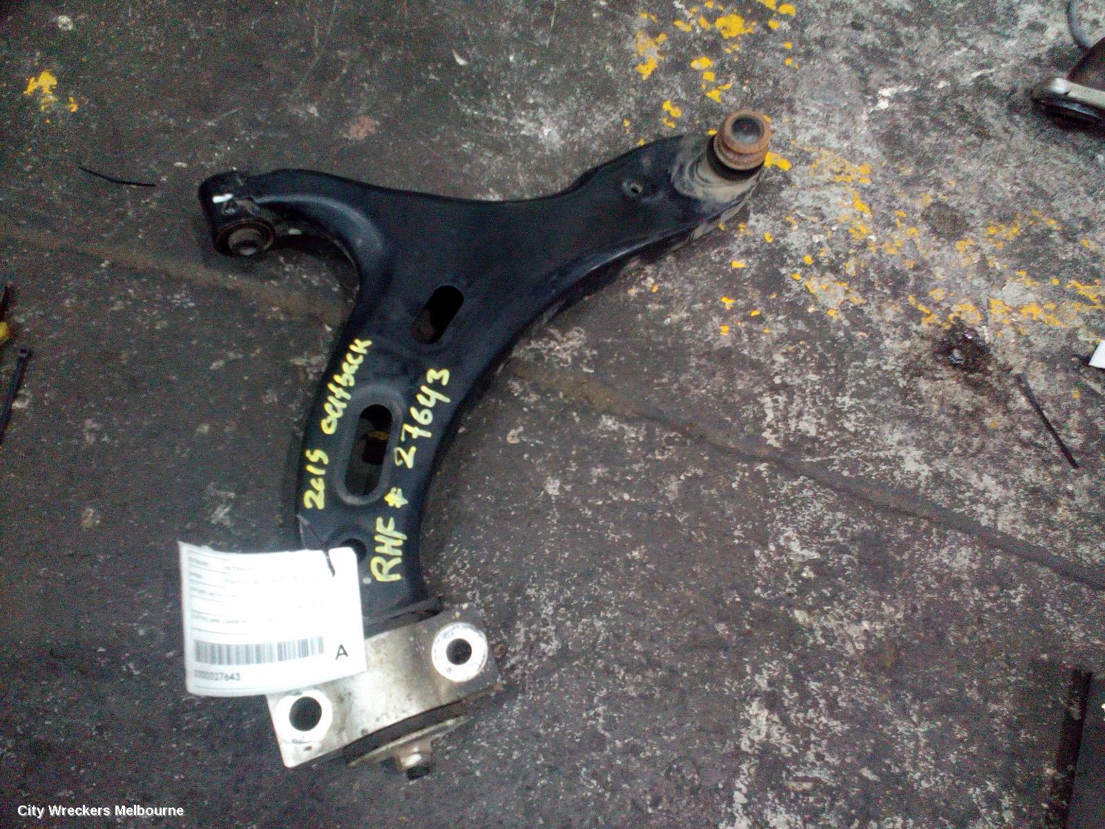 SUBARU OUTBACK RIGHT FRONT LOWER CONTROL ARM, 6TH GEN, 08/2014 - 12/2020 - Image 2