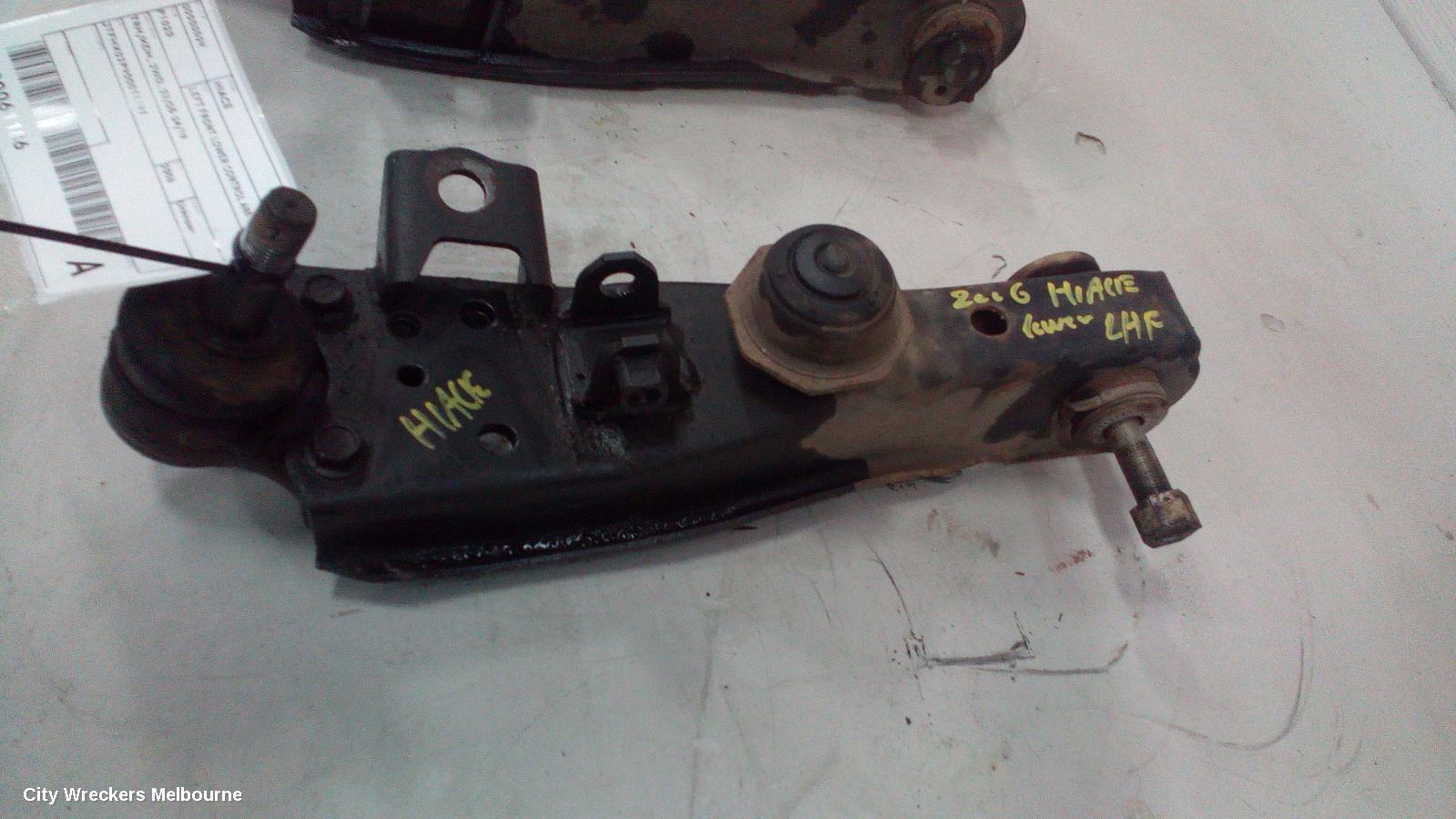 TOYOTA HIACE LEFT FRONT LOWER CONTROL ARM, TRH/KDH, 2WD, 03/2005 - 04/2019 - Image 1