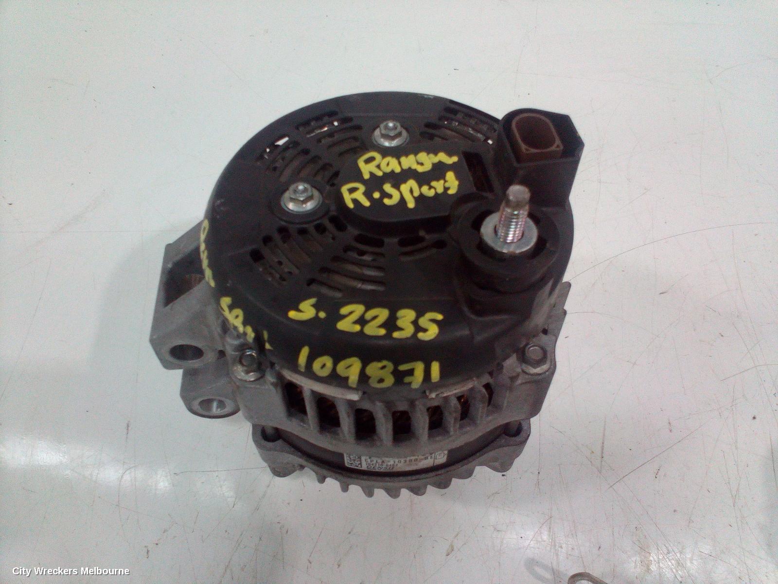 LAND ROVER RANGEROVER SPORT ALTERNATOR, DIESEL, 3.0, TURBO, L494, 06/2013 - 04/2022 - Image 2
